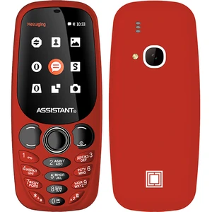 Телефон Assistant AS-201 Dual Sim Red UA