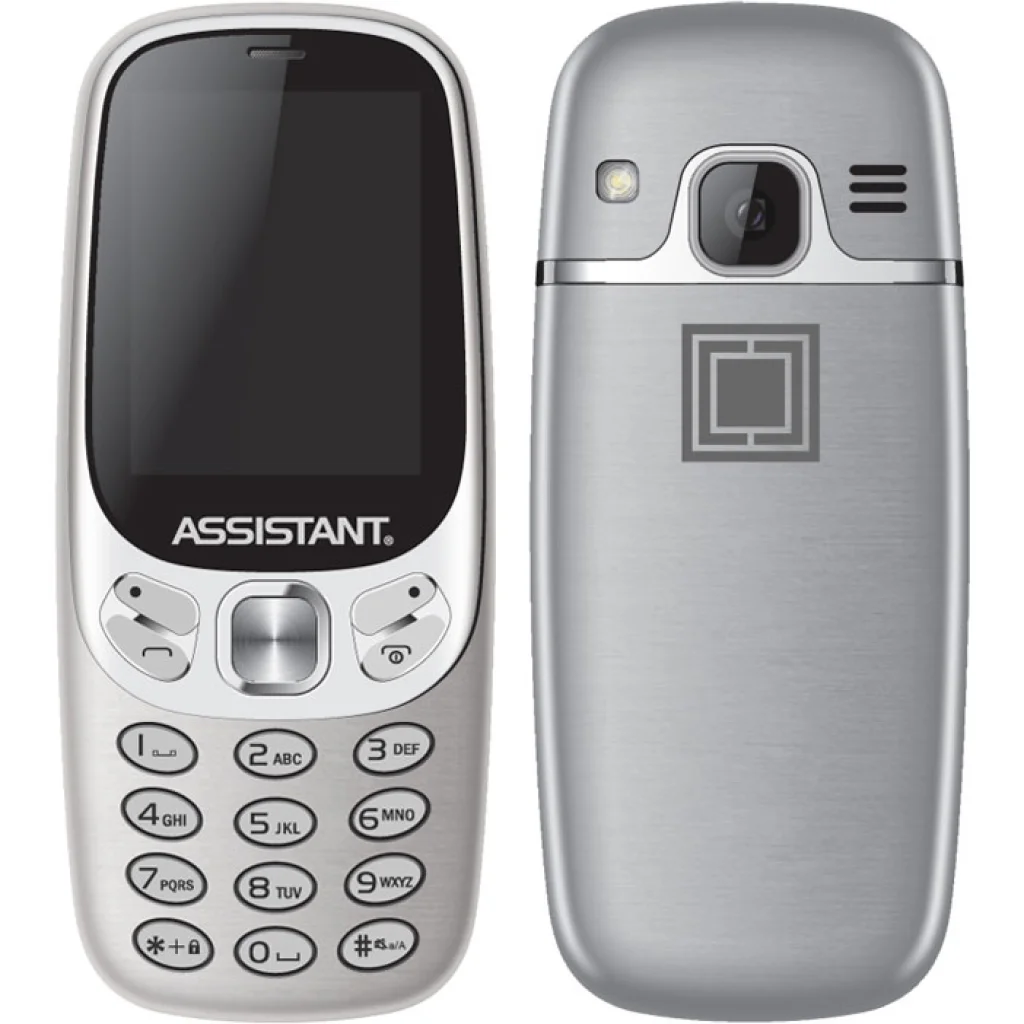 Мобільний телефон Assistant AS-203 Dual Sim Silver UA