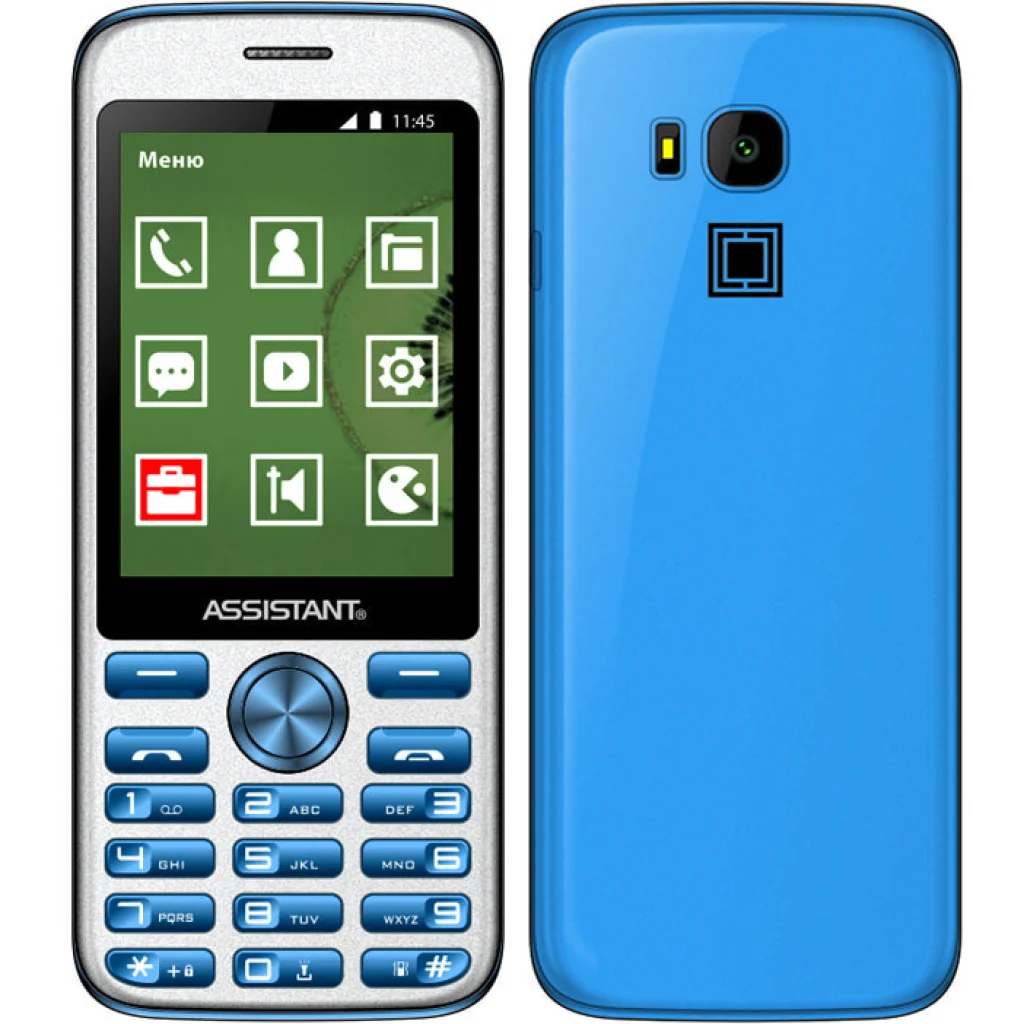 Мобильный телефон Assistant AS-204 Dual Sim Blue UA