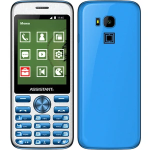 Телефон Assistant AS-204 Dual Sim Blue UA