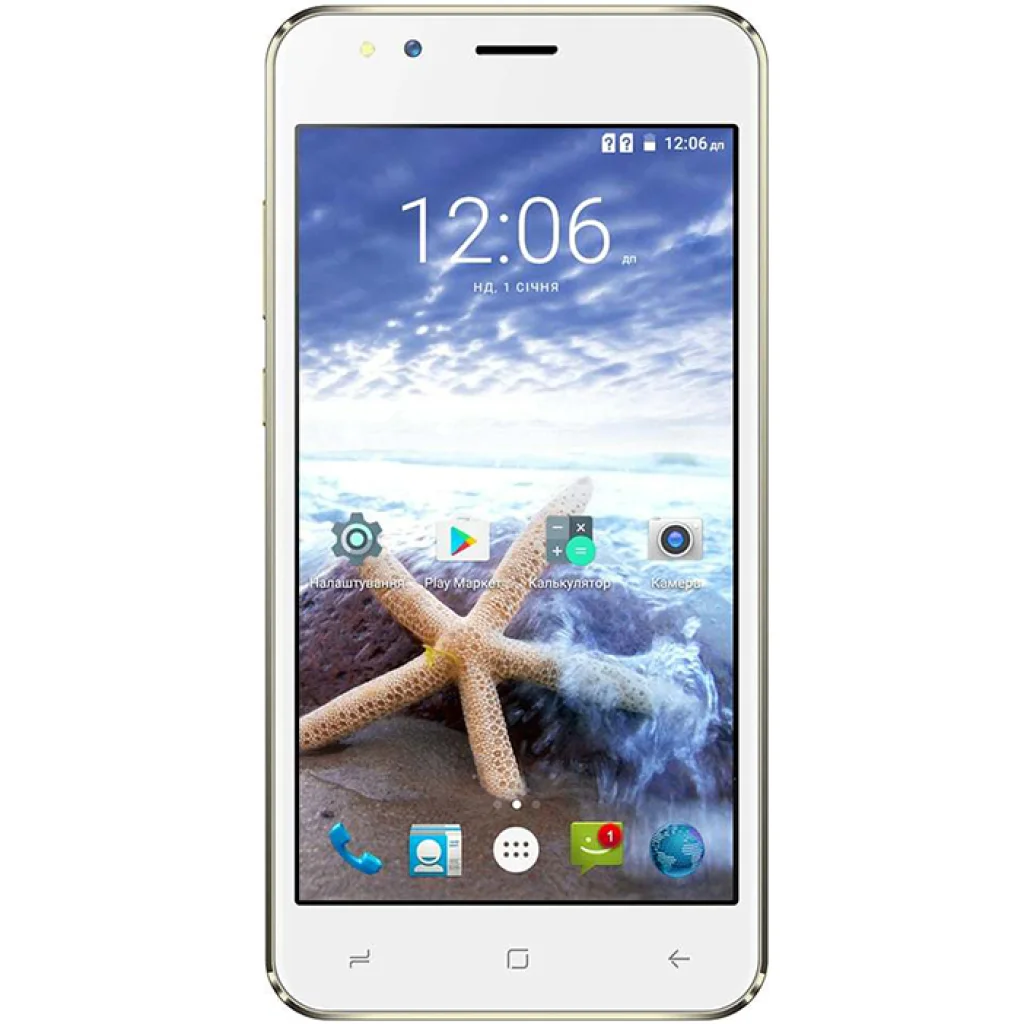 Смартфон Assistant AS-5421 Gold UA