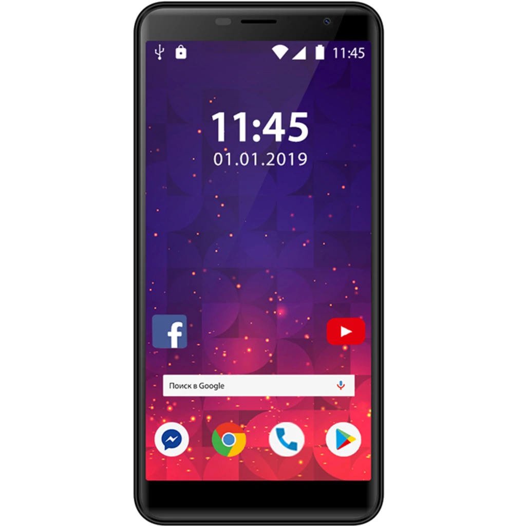 Смартфон Assistant AS-601L PRO Black UA