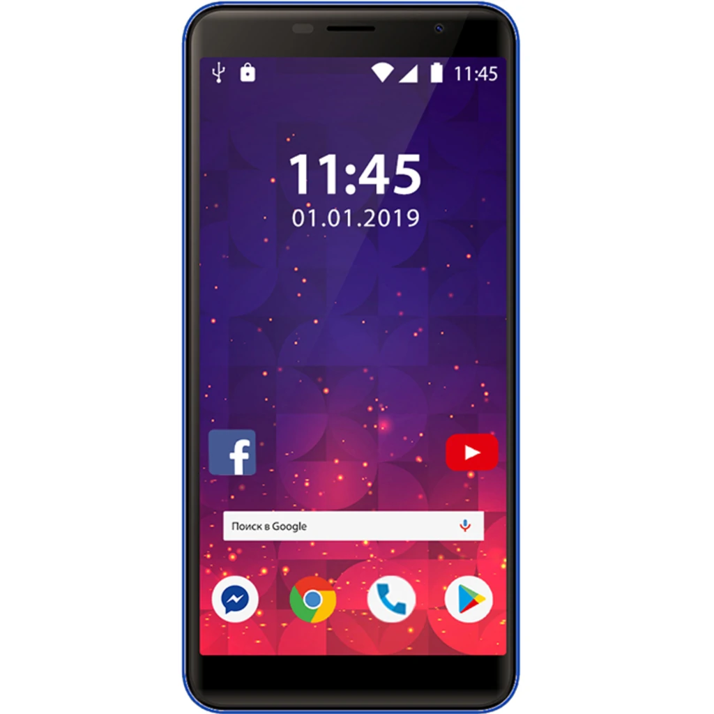 Смартфон Assistant AS-601L PRO Blue UA
