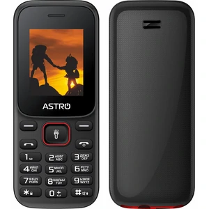 Телефон Astro A144 Black/Red UA