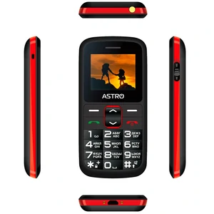 Мобильный телефон Astro A172 Black/Red UA
