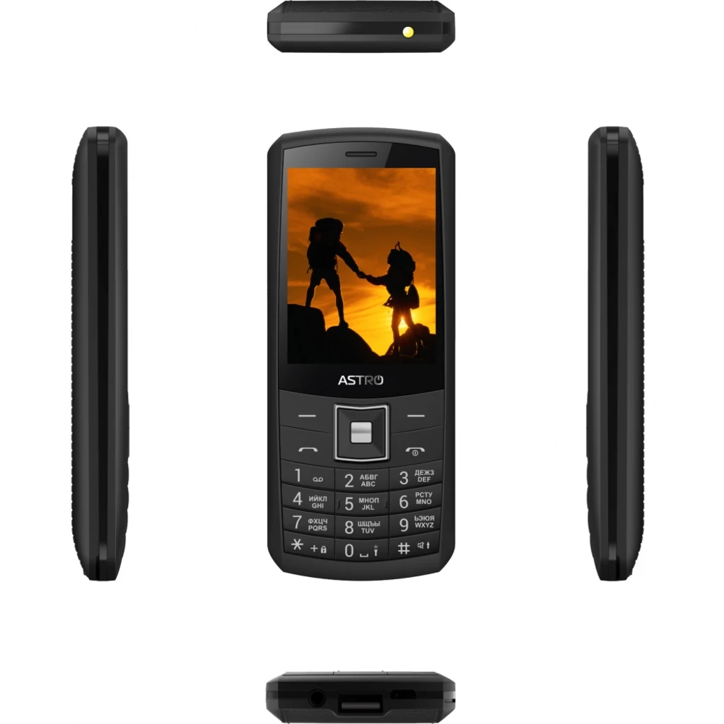 Мобильный телефон Astro A184 Black UA