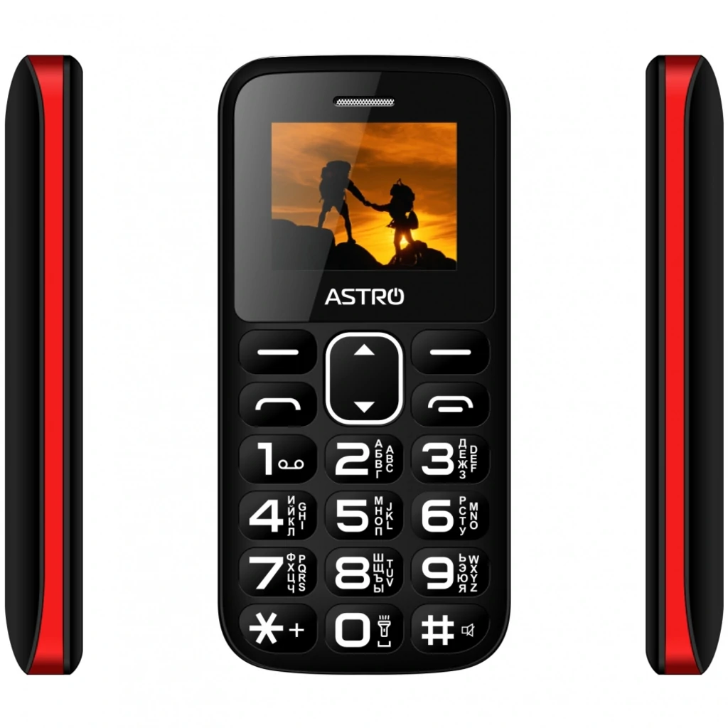 Мобильный телефон Astro A185 Black UA