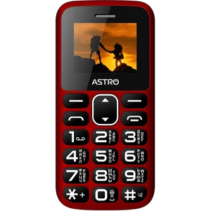 Телефон Astro A185 Red UA