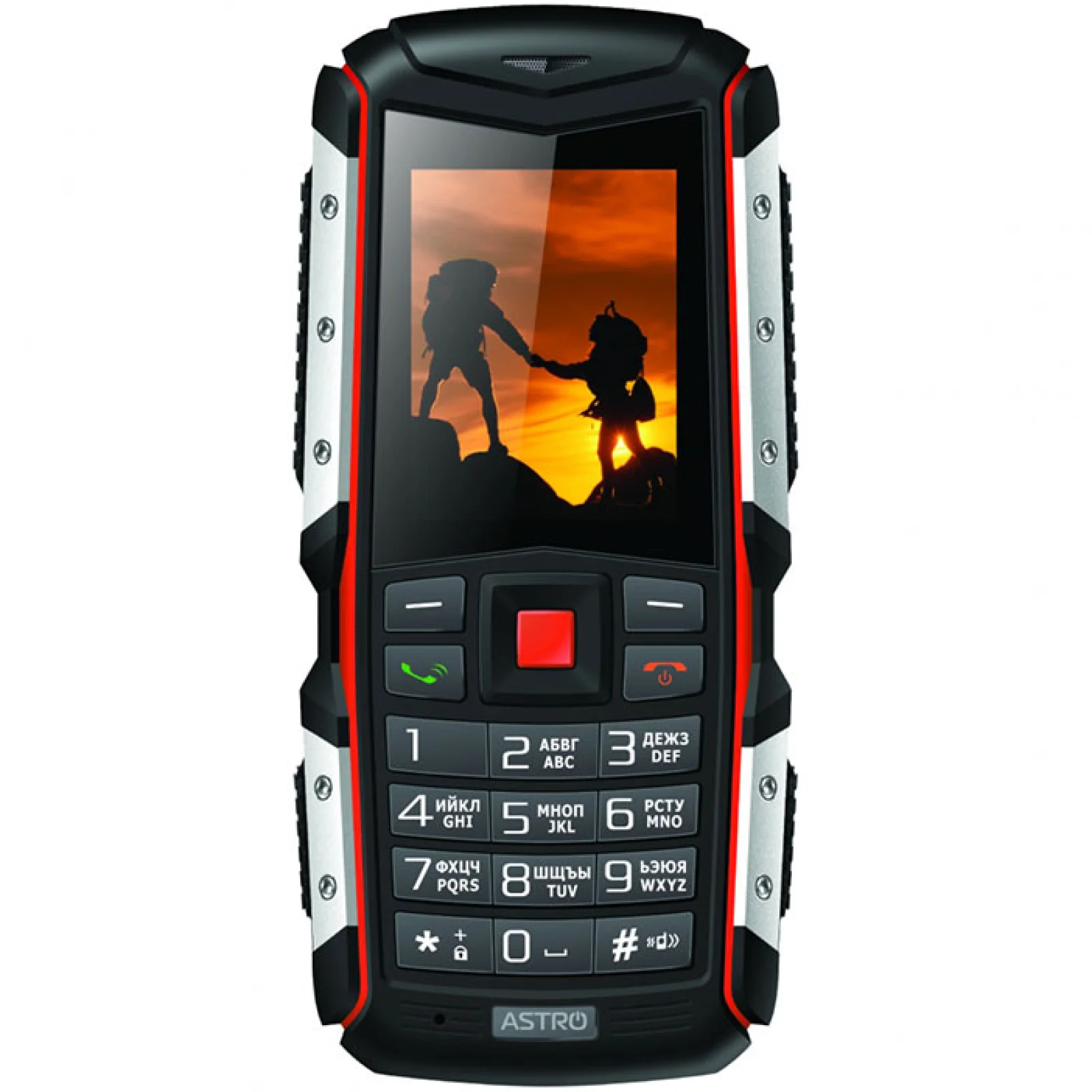 Мобільний телефон Astro A200RX Black/Orange UA
