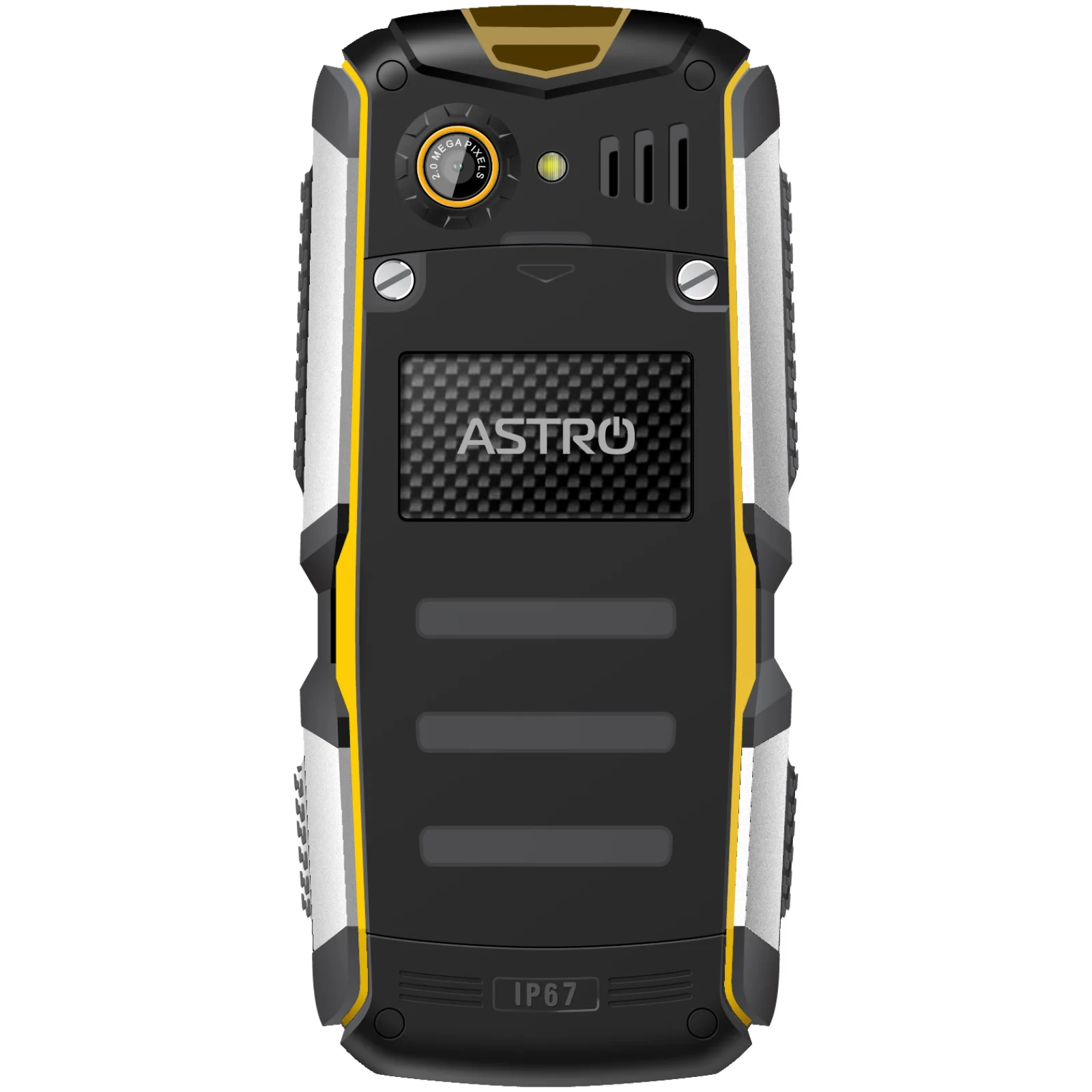Мобильный телефон Astro A200RX Black/Yellow UA