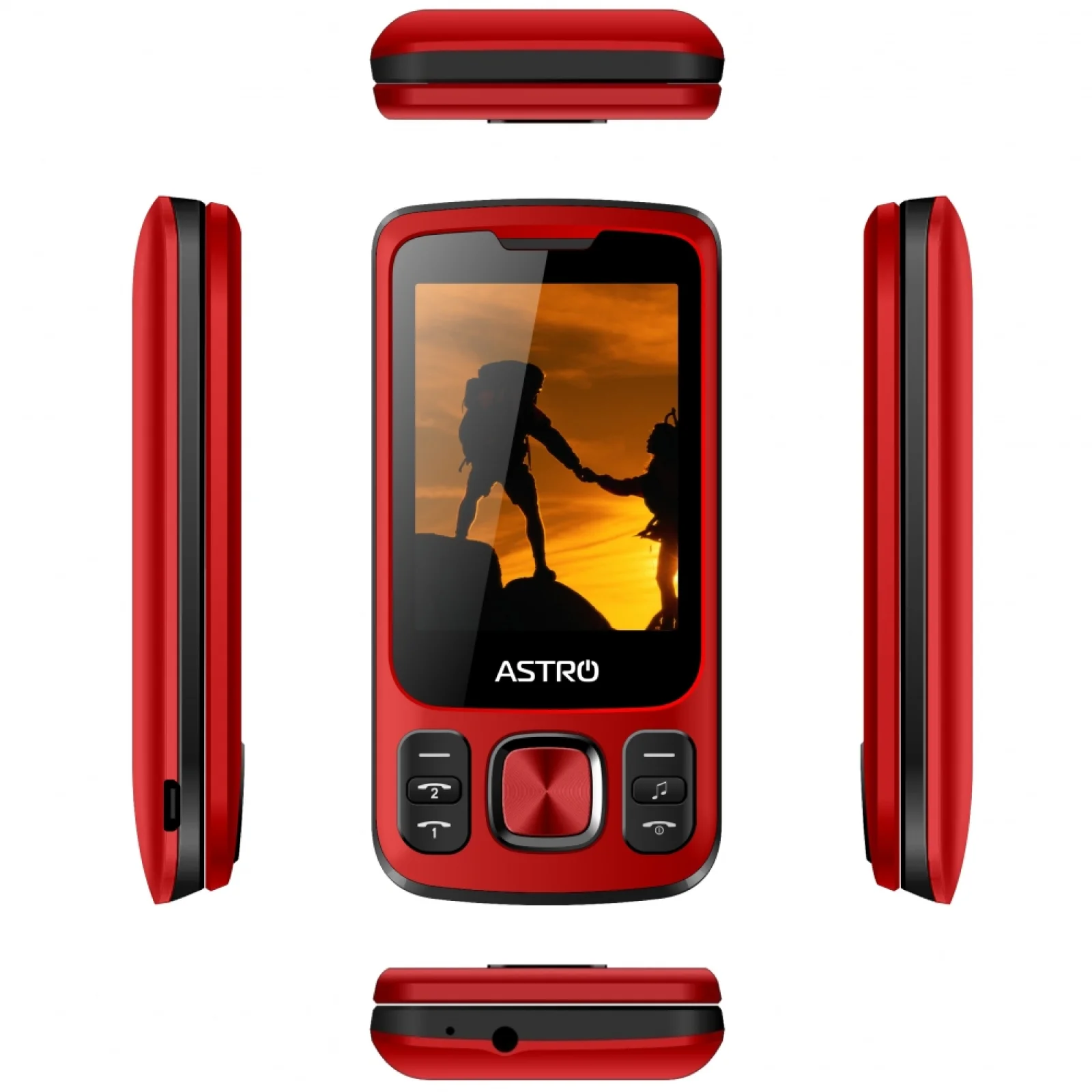 Мобільний телефон Astro A225 Red UA