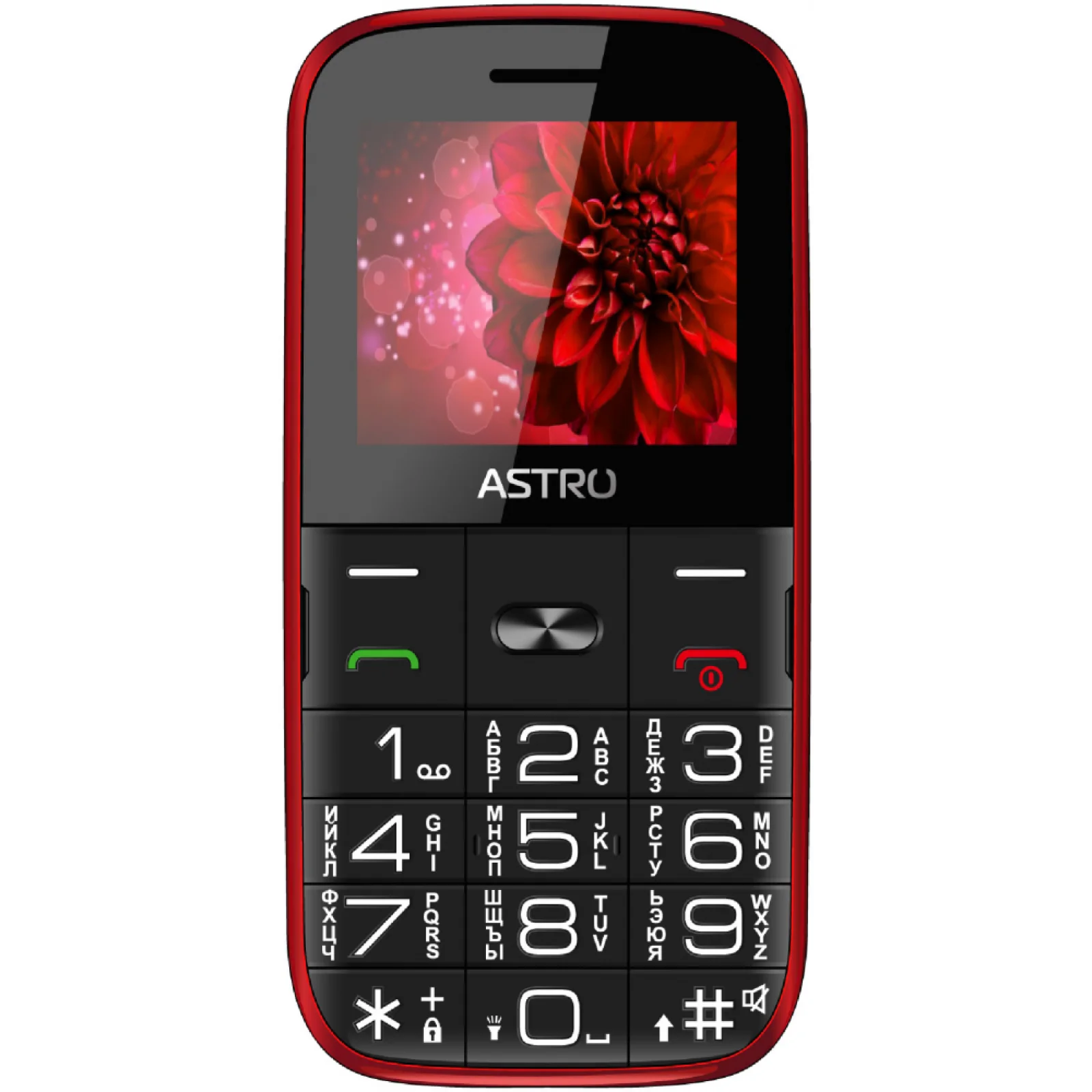 Мобильный телефон Astro A241 Red UA
