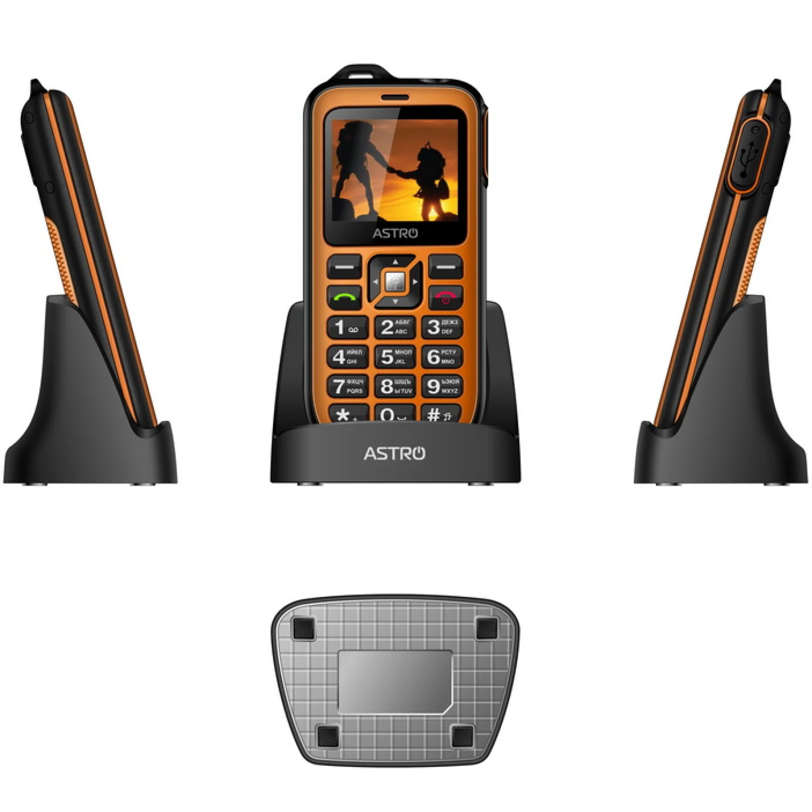 Мобильный телефон Astro B200RX Orange UA