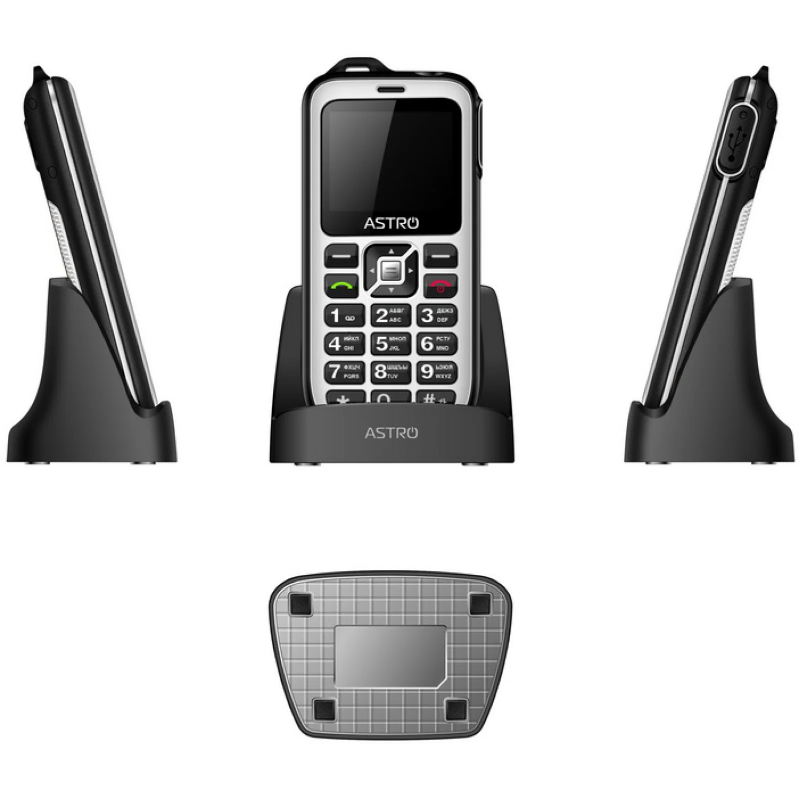 Мобильный телефон Astro B200RX White UA