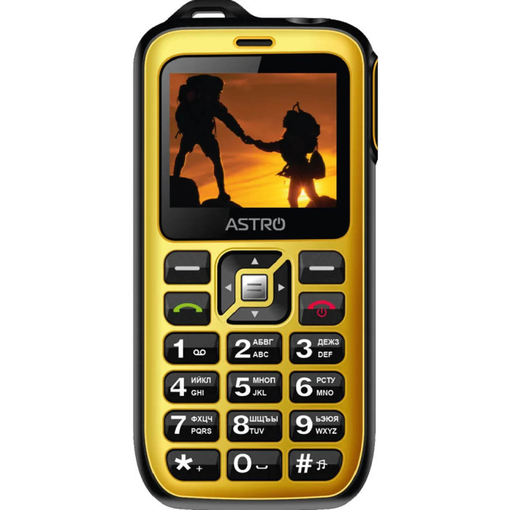 Мобильный телефон Astro B200RX Yellow UA