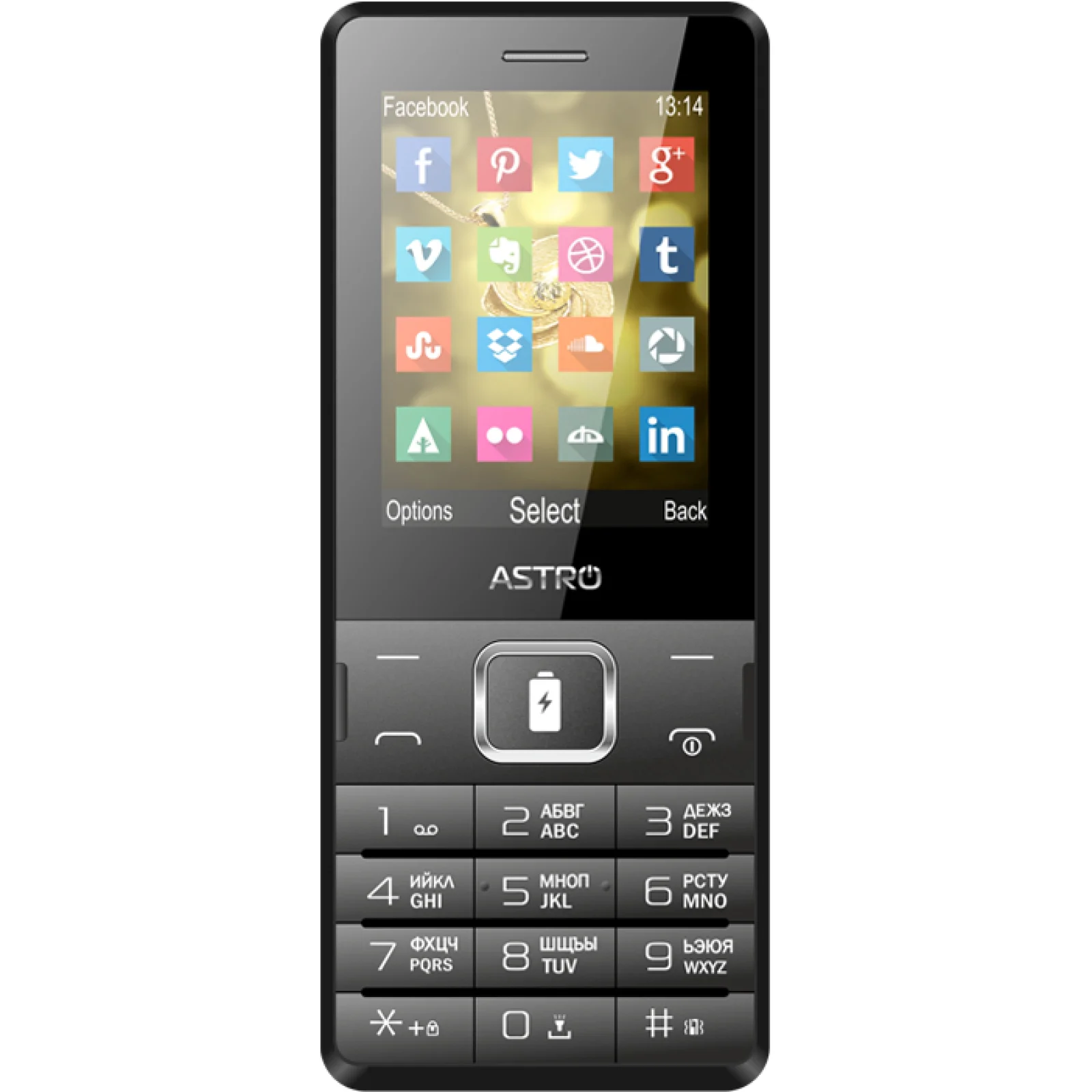 Мобильный телефон Astro B245 Black UA