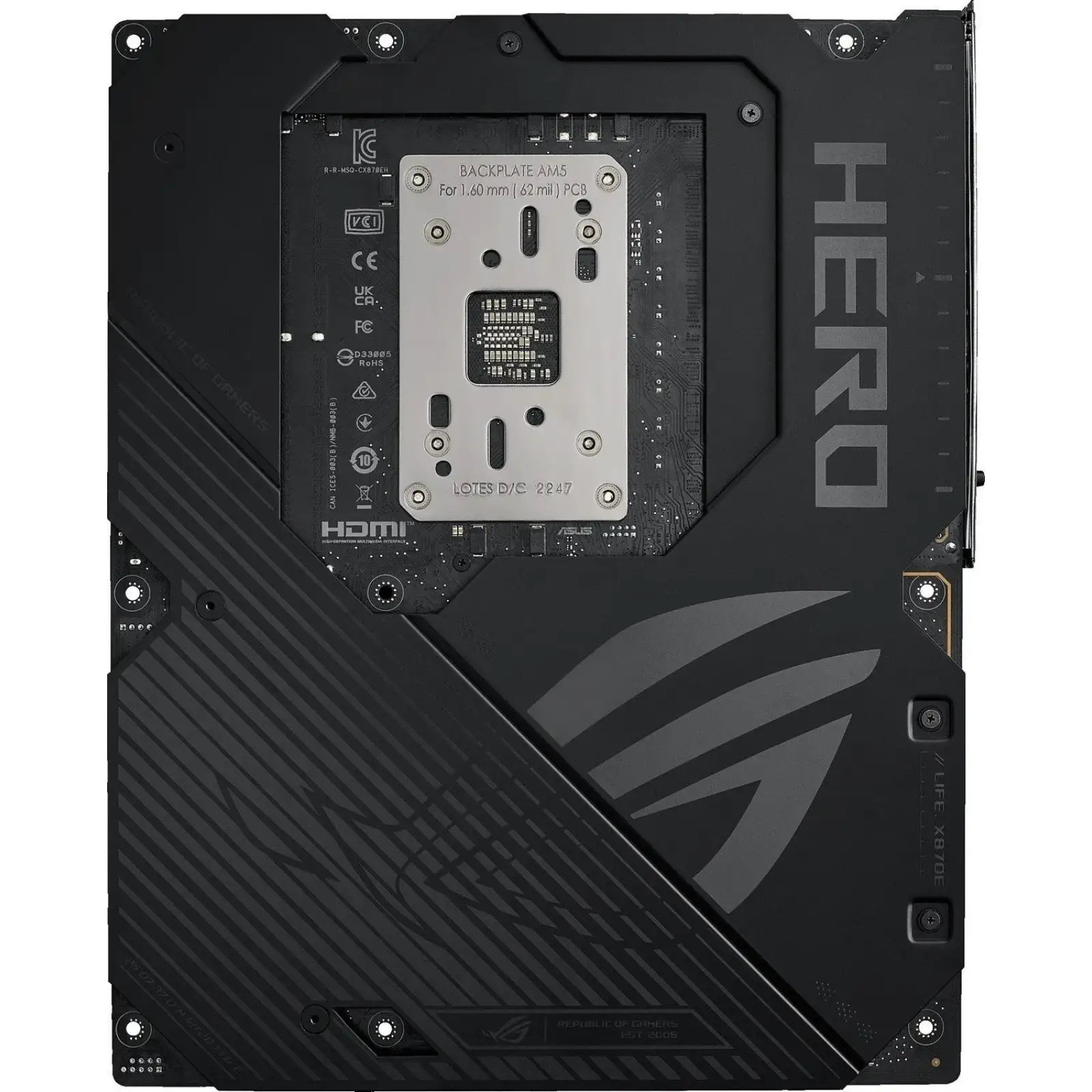 Материнська плата Asus ROG Crosshair X870E Hero s-AM5