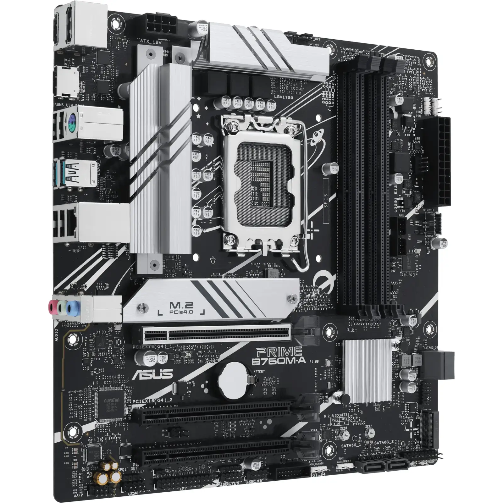 Материнська плата Asus Prime B760M-A-CSM s-1700 UA