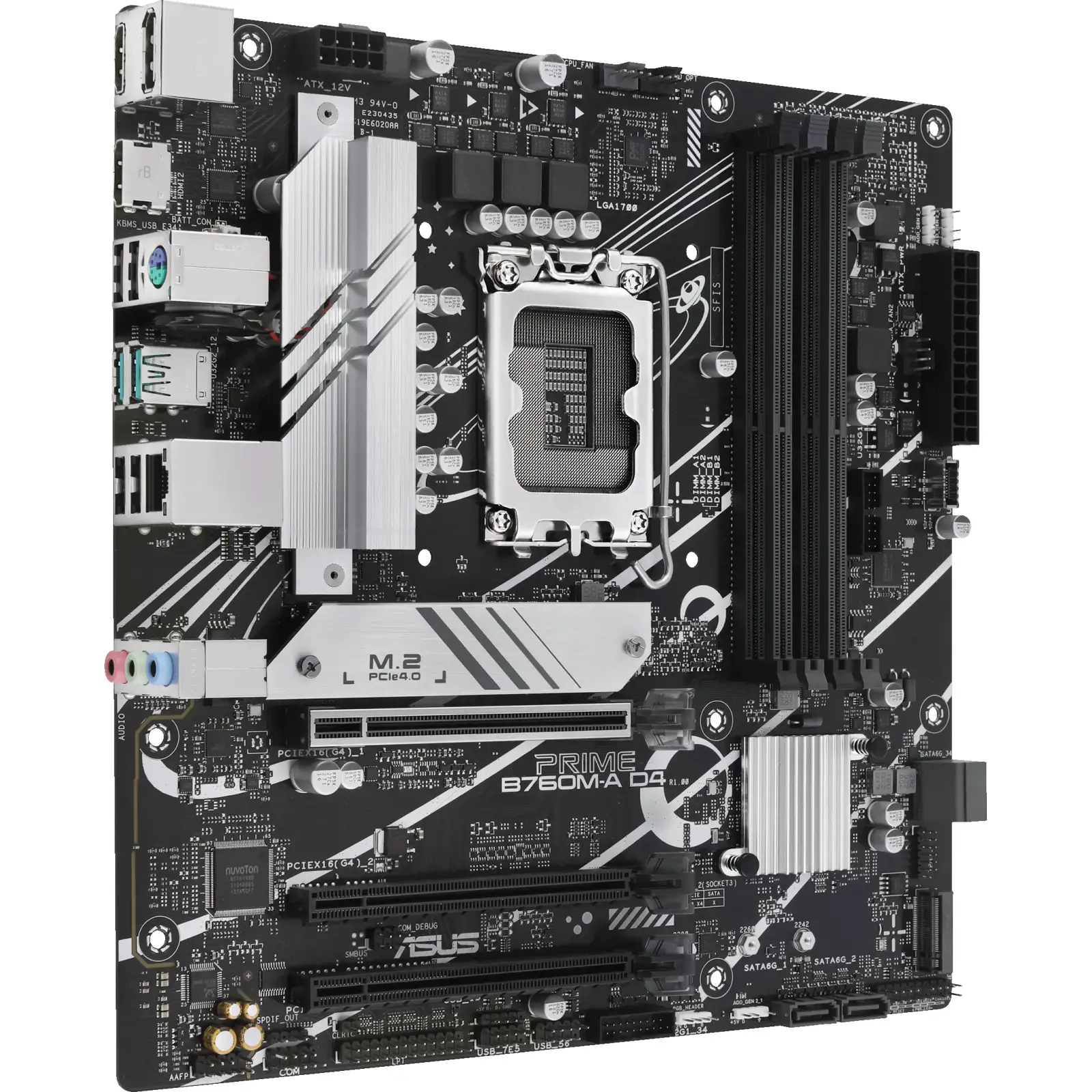 Материнська плата Asus Prime B760M-A D4-CSM s-1700 UA