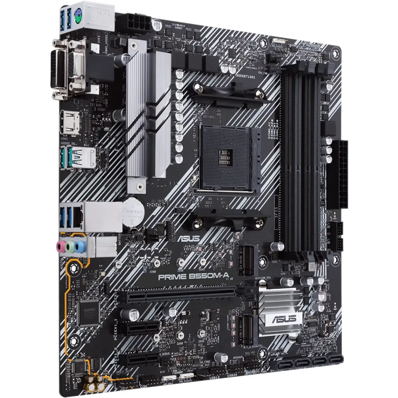 Материнська плата Asus Prime B550M-A/CSM s-AM4 UA