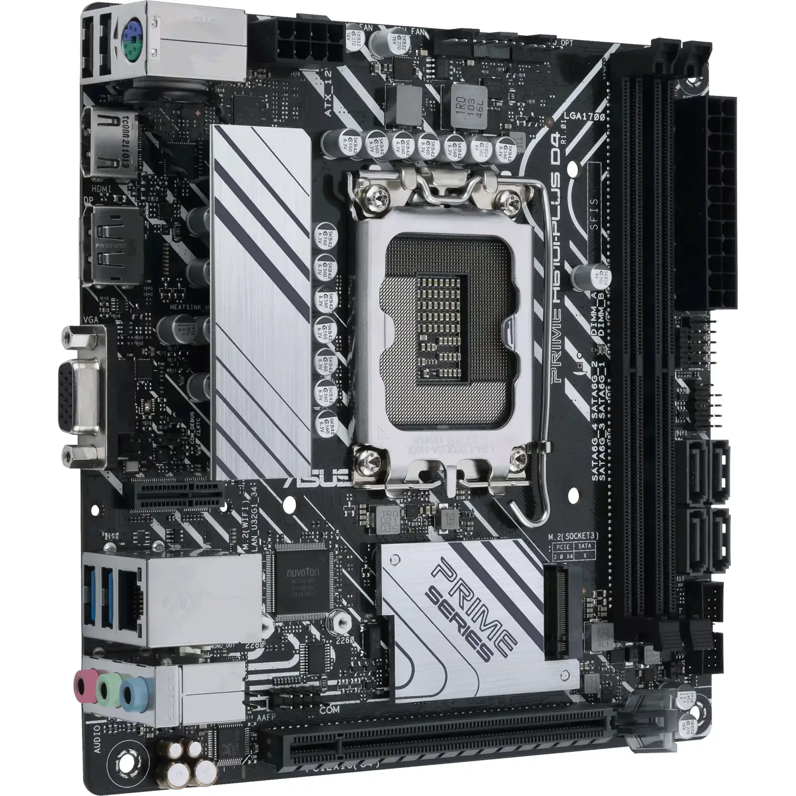Материнська плата Asus Prime H610I-Plus D4-CSM s-1700 UA