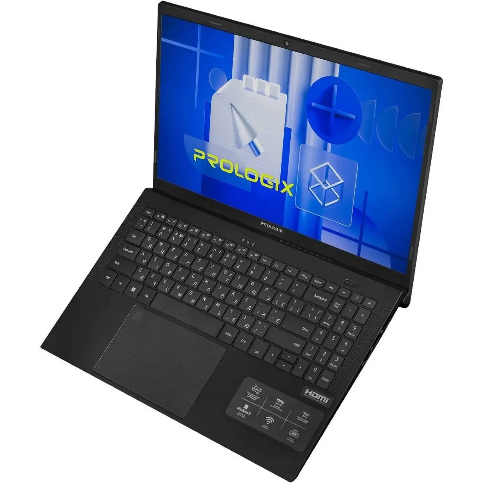Ноутбук Prologix M15-725 Black (PLN725.I313.8.S3.WP11E.108) UA
