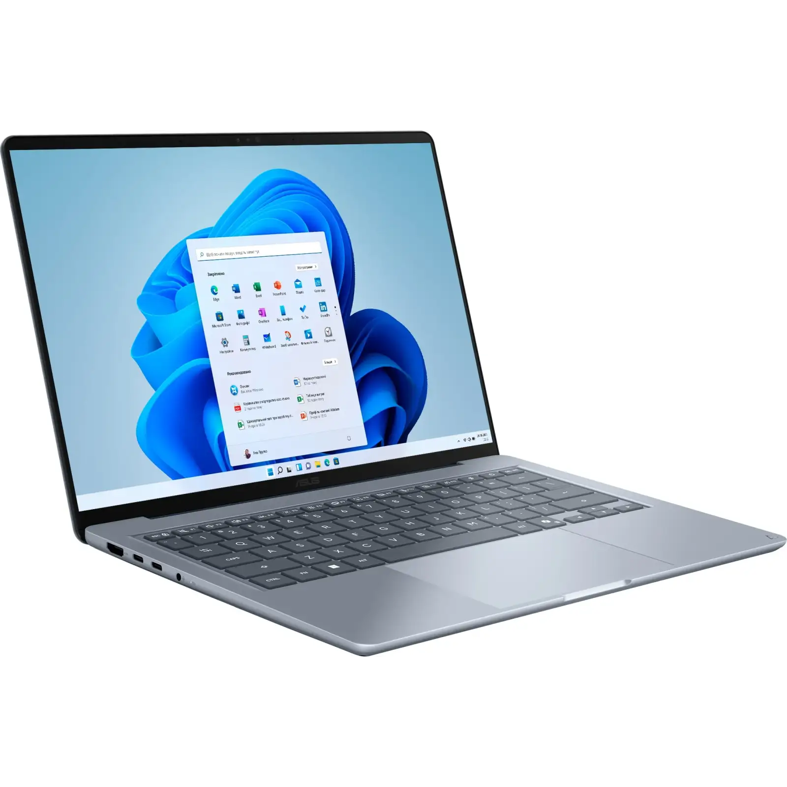Ноутбук ASUS Zenbook 14 UX3480QA-U1111W Arctic Blue (90NB19K1-M007B0) UA