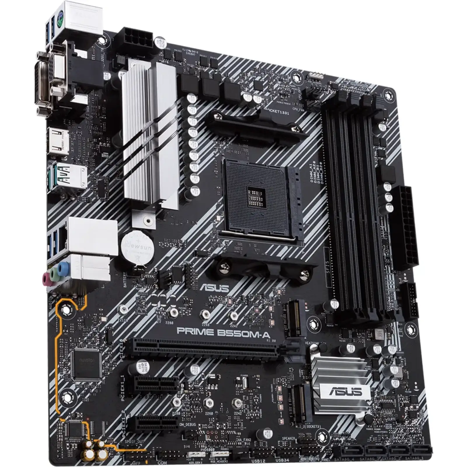 Материнська плата Asus Prime B550M-A/CSM s-AM4 UA