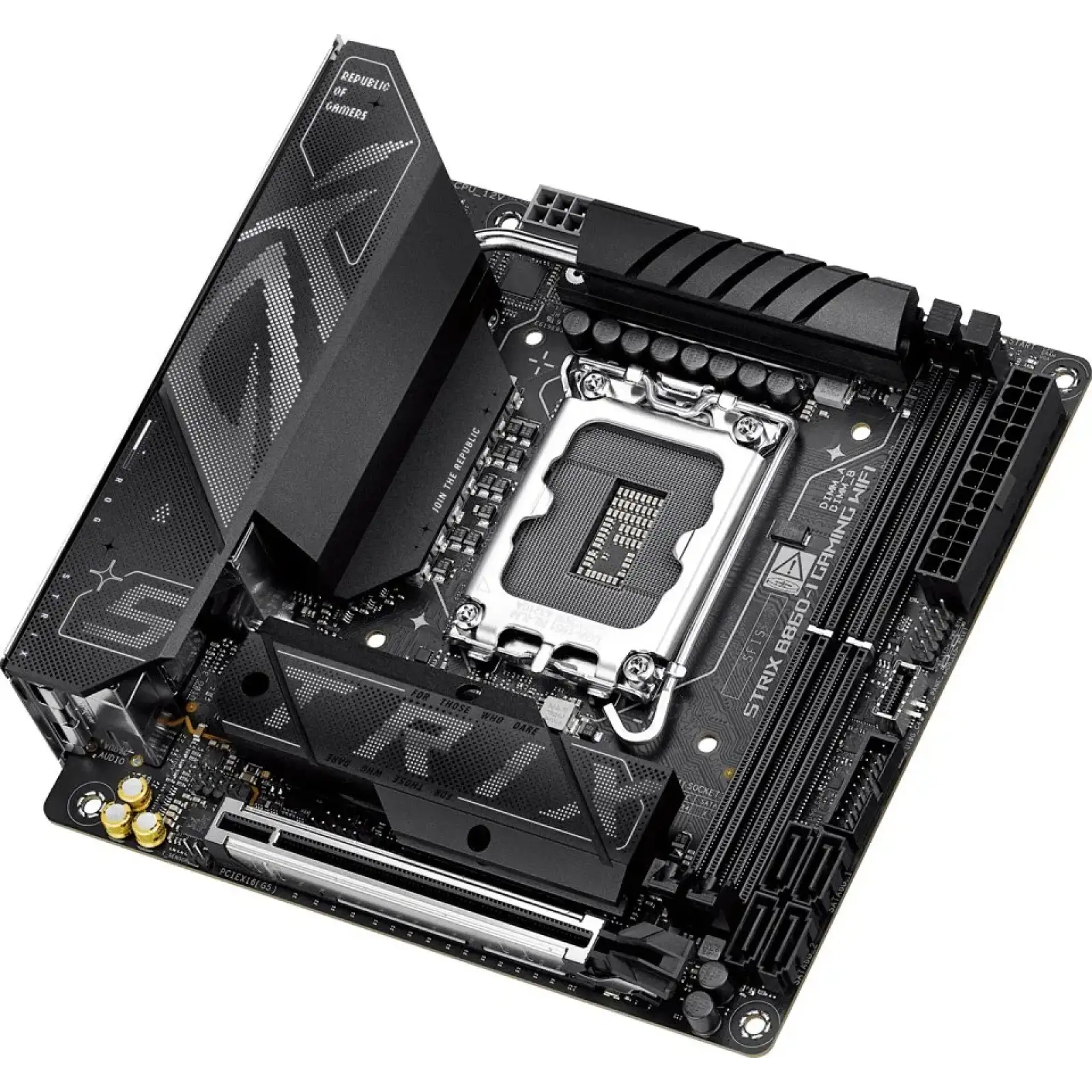 Материнська плата Asus ROG STRIX B860-I Gaming WIFI s-1851 UA