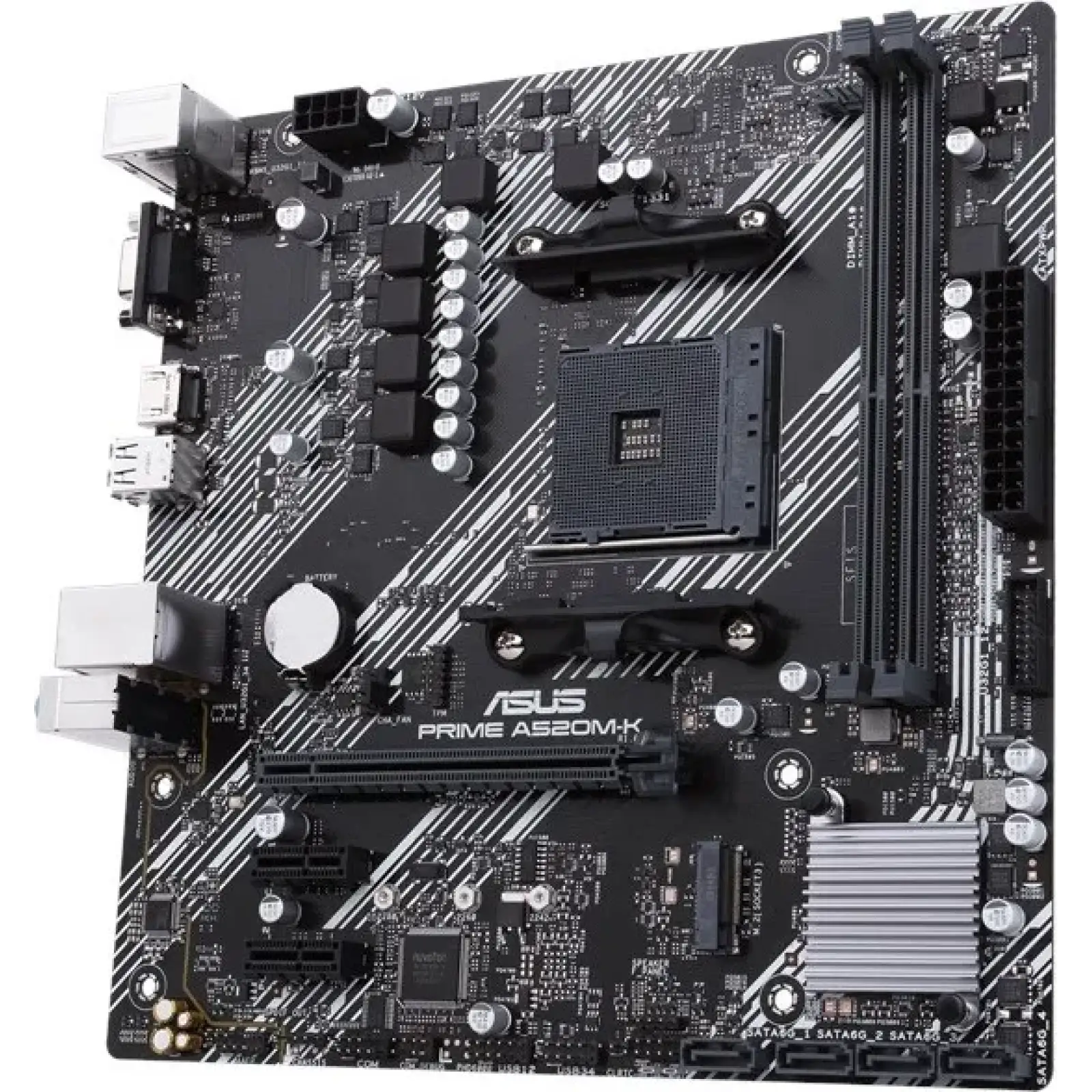 Материнская плата Asus Prime A520M-K s-AM4 UA