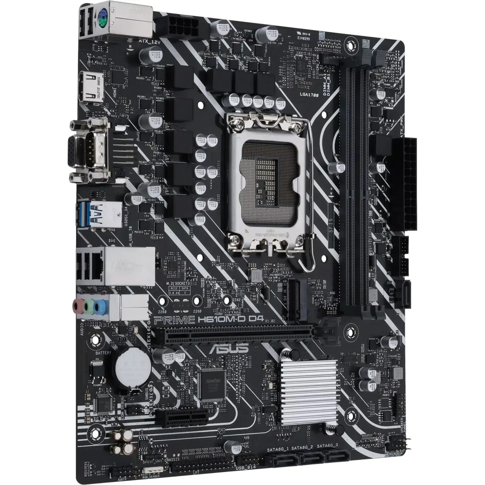 Материнская плата Asus Prime H610M-D D4 s-1700 UA