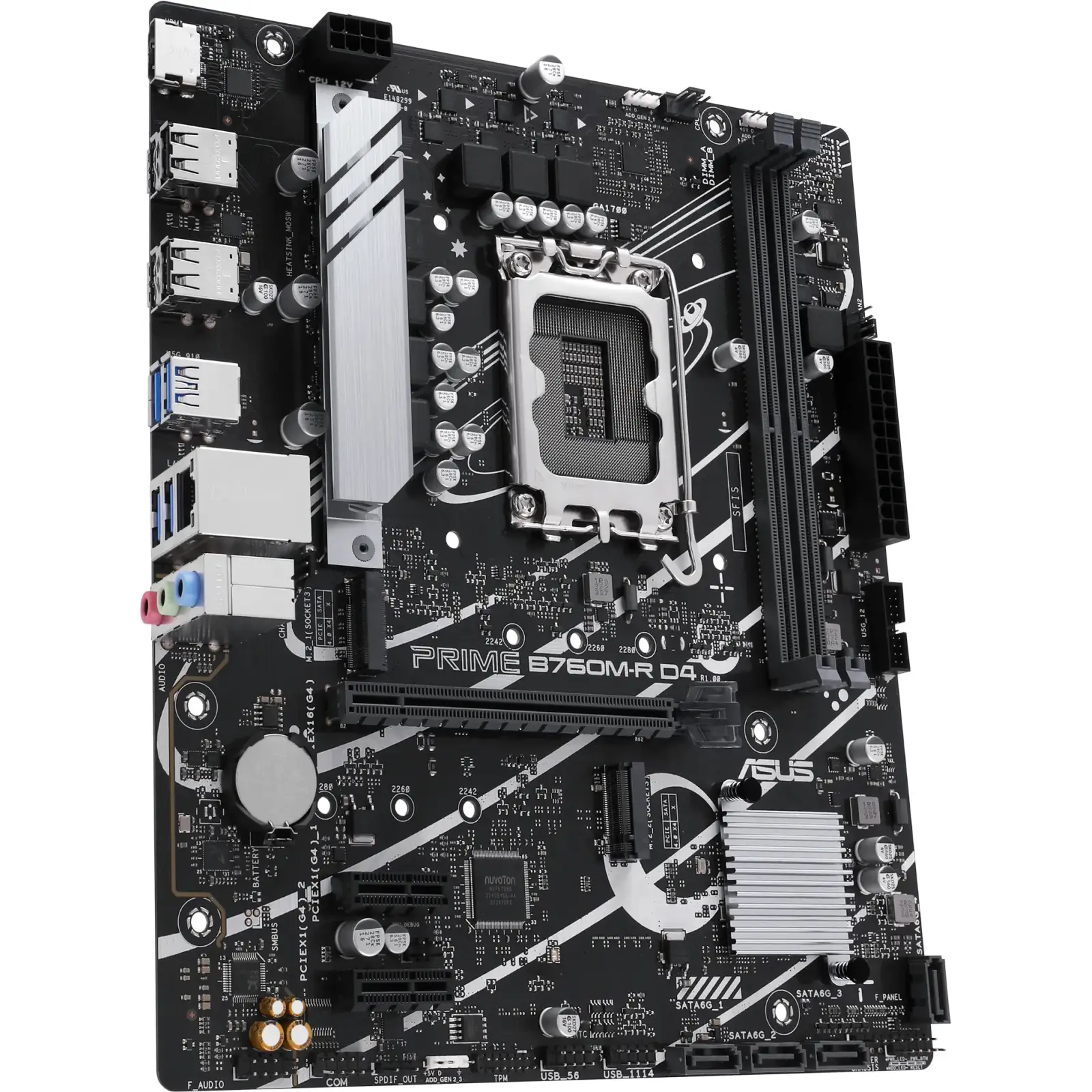 Материнская плата Asus Prime B760M-R D4 s-1700 UA