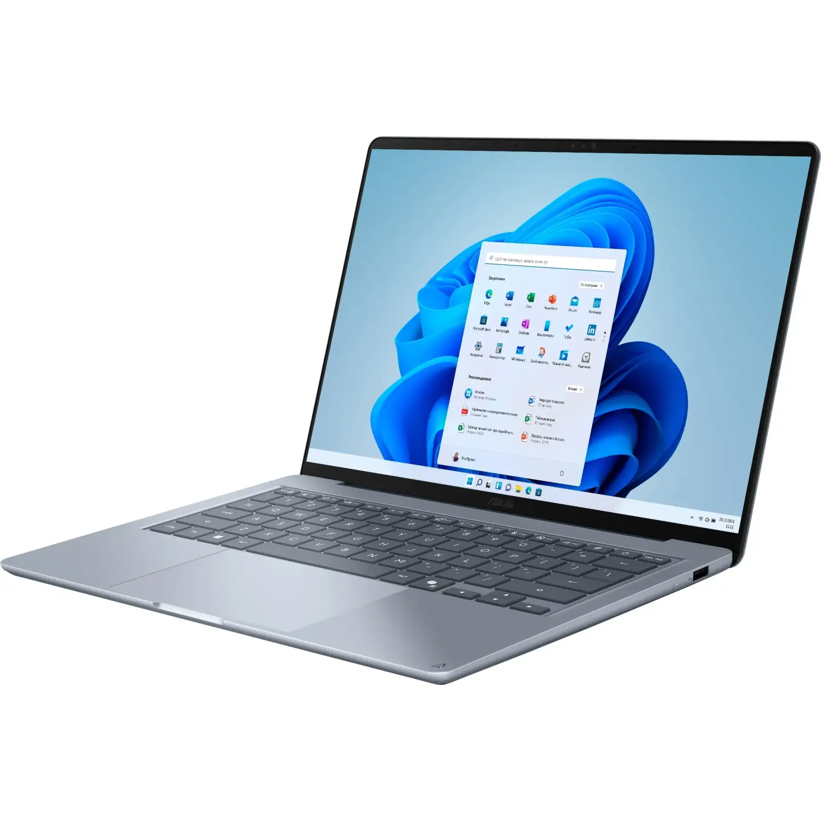 Ноутбук ASUS Zenbook 14 UX3480QA-U1111W Arctic Blue (90NB19K1-M007B0) UA