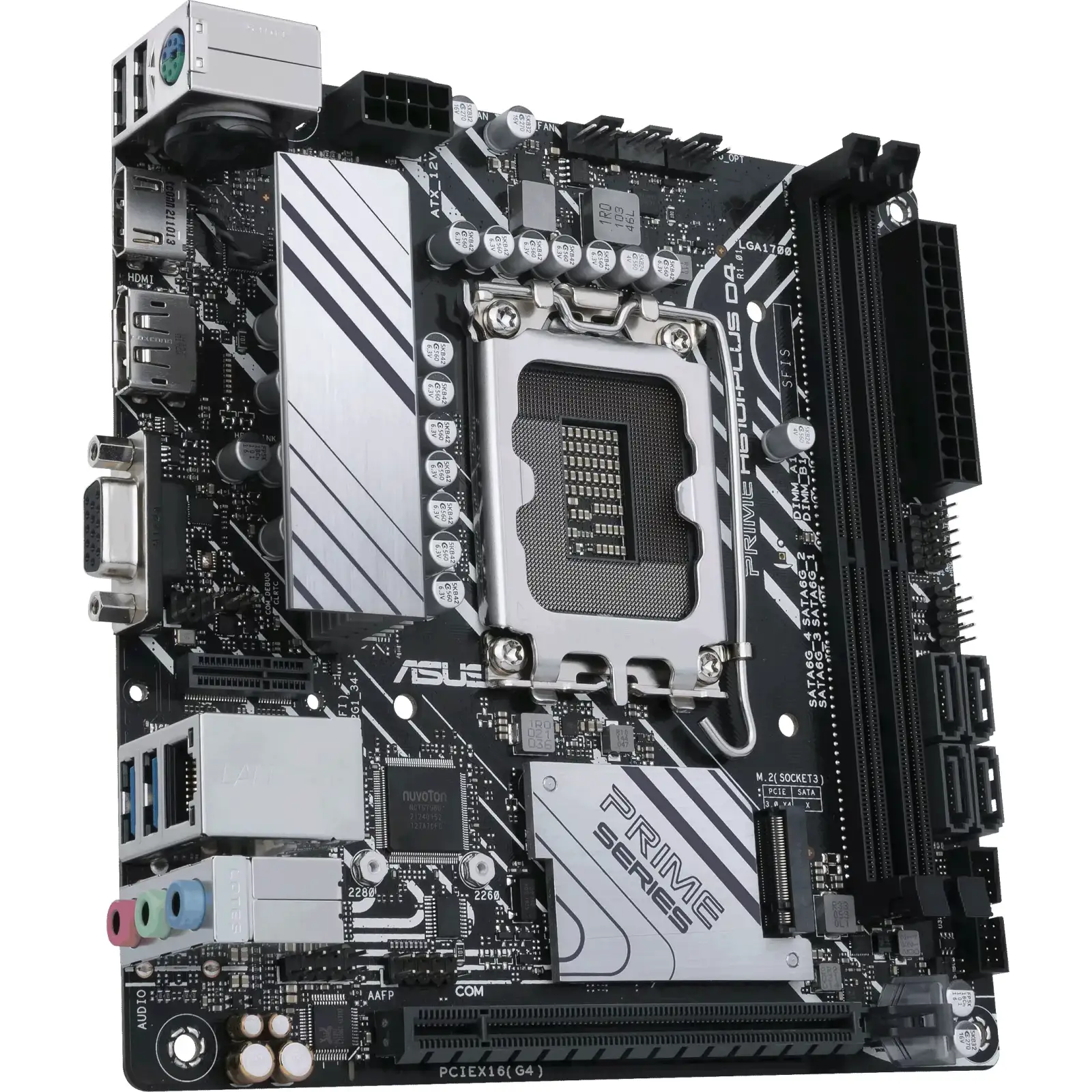 Материнська плата Asus Prime H610I-Plus D4-CSM s-1700 UA