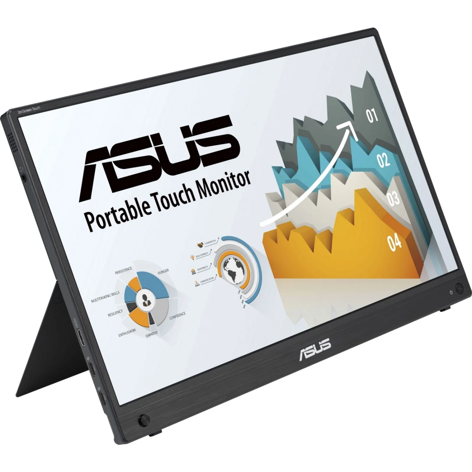 Монітор портативний Asus ZenScreen MB16AMTR (90LM04S0-B02170) UA