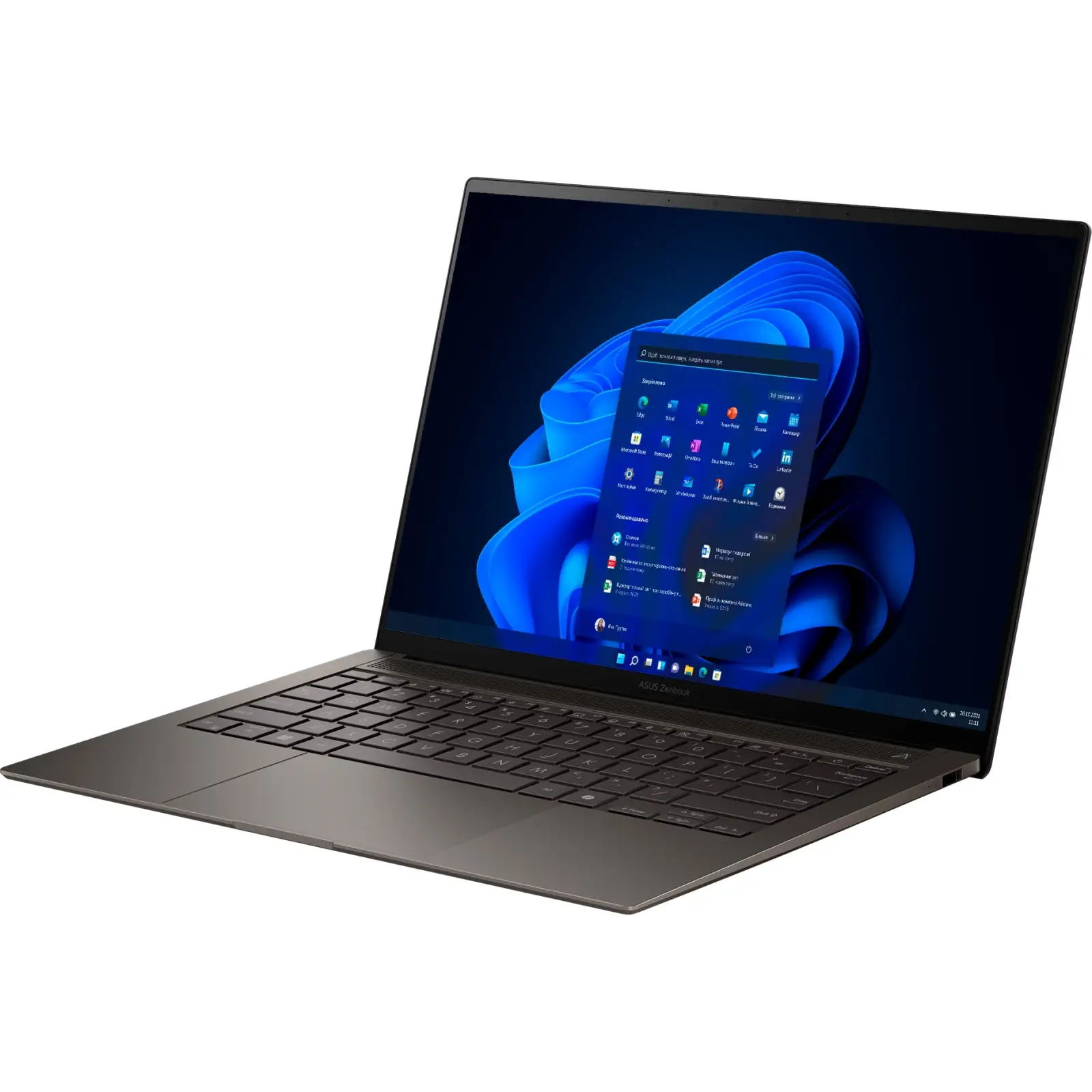 Ноутбук ASUS Zenbook S 14 UX5406SA Zumaia Gray (90NB14F1-M00160) UA