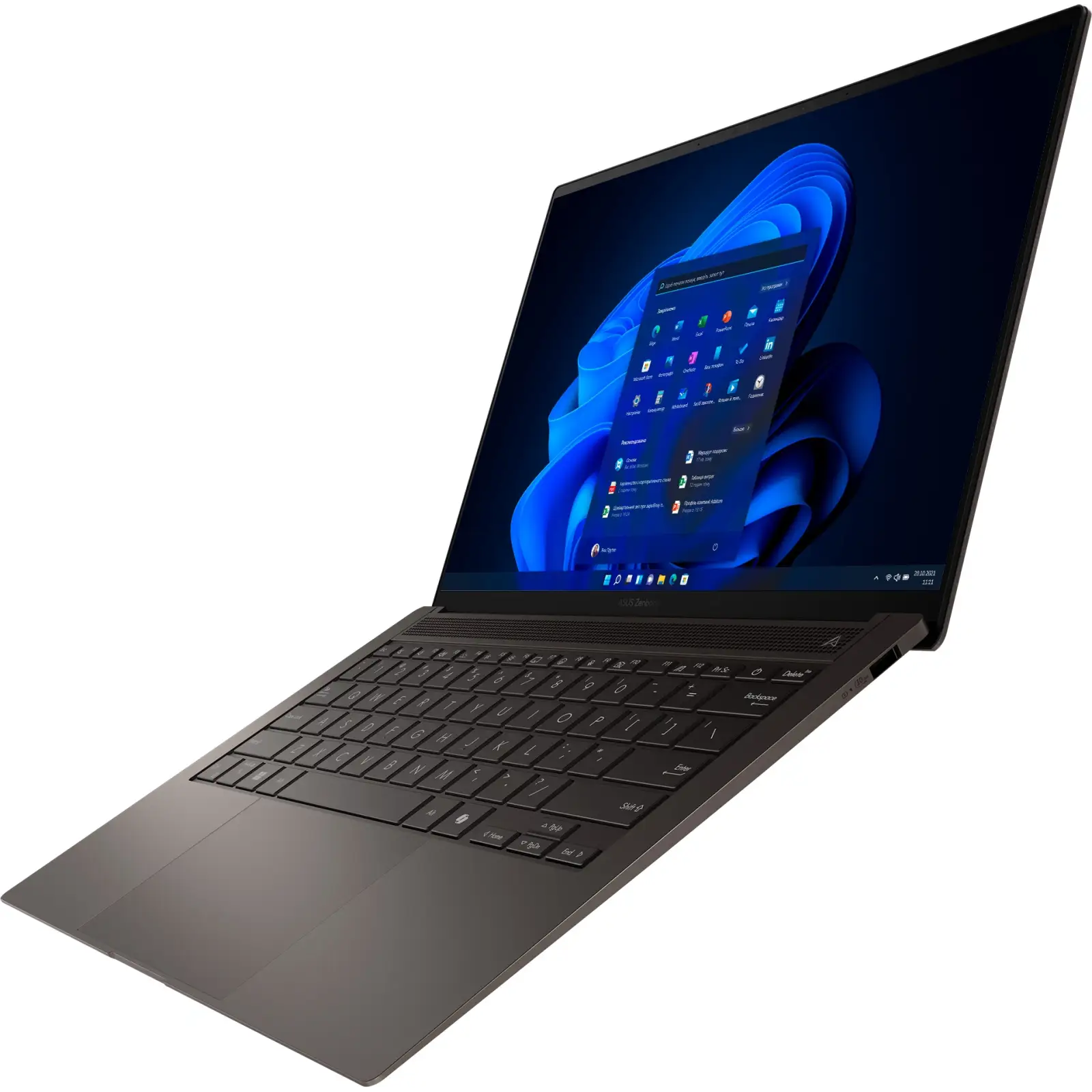 Ноутбук ASUS Zenbook S 14 UX5406SA Zumaia Gray (90NB14F1-M00160) UA