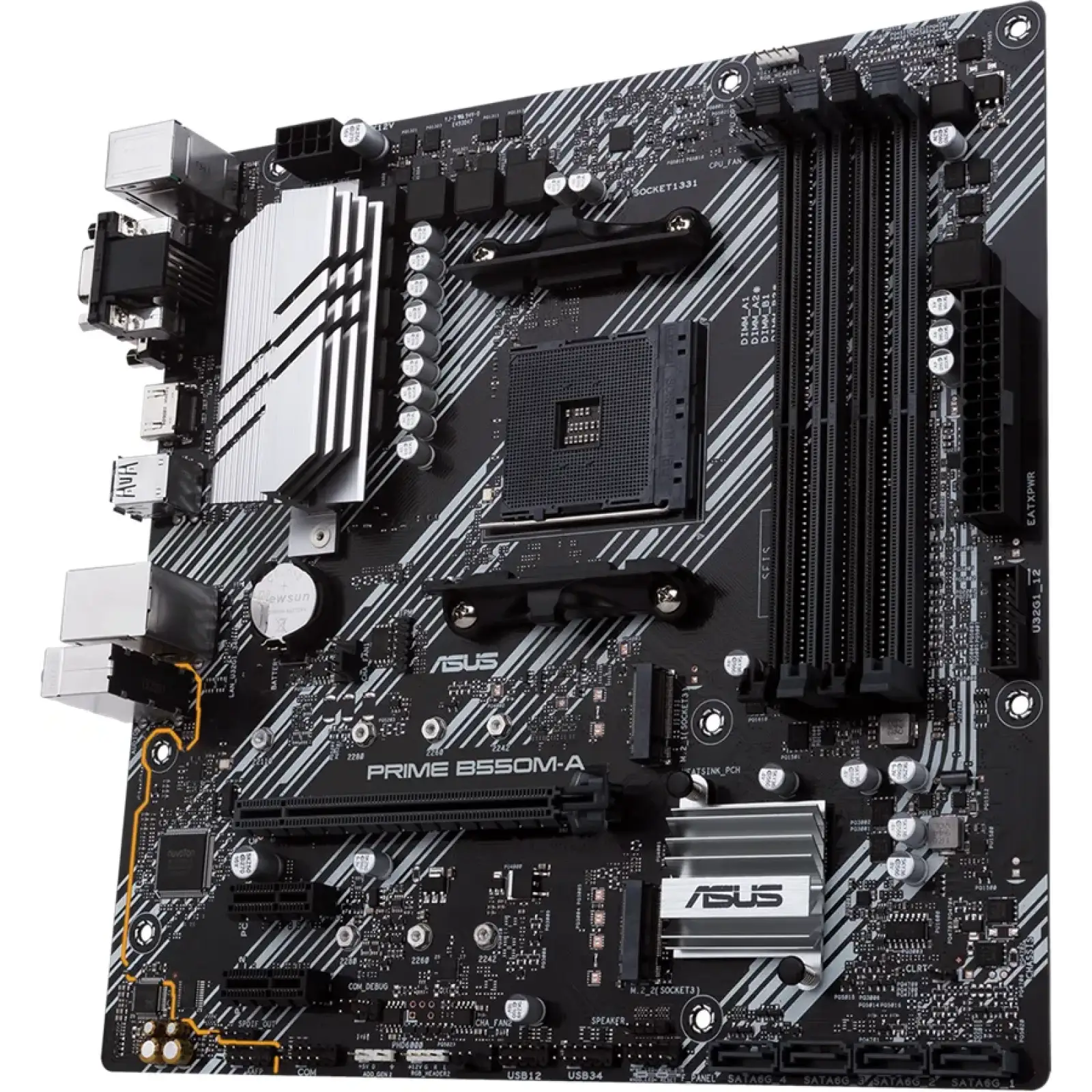 Материнська плата Asus Prime B550M-A/CSM s-AM4 UA