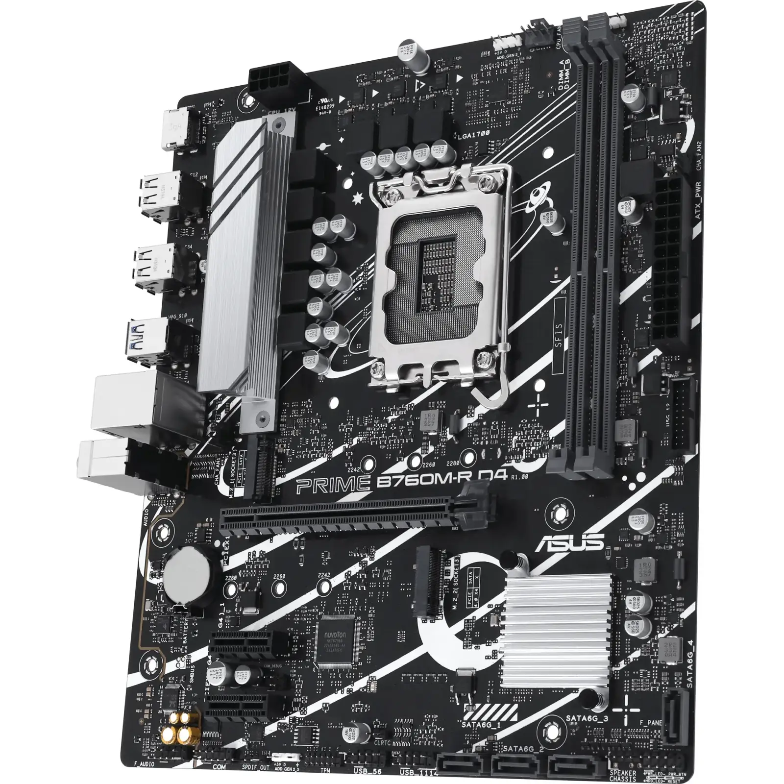 Материнская плата Asus Prime B760M-R D4 s-1700 UA