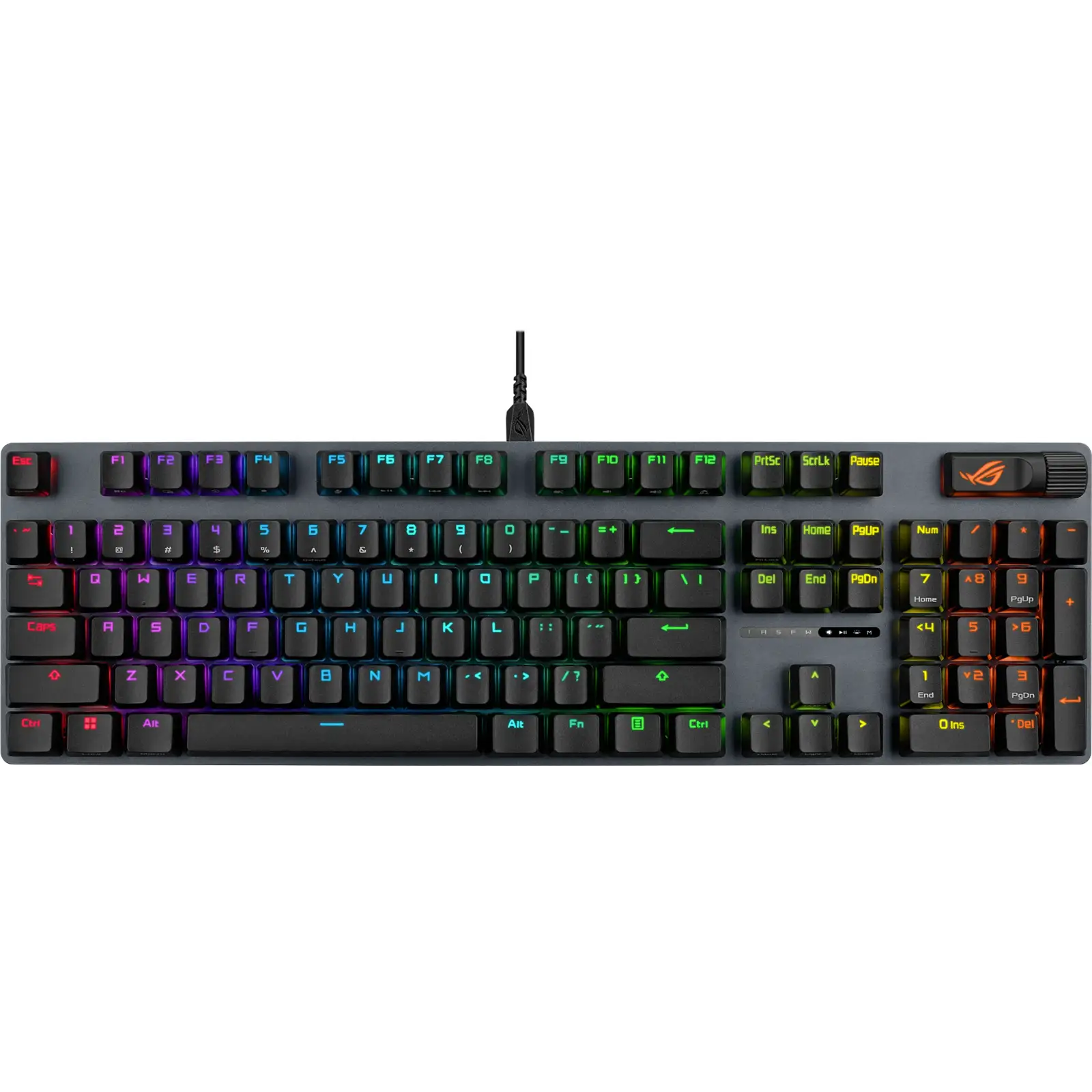 Клавiатура Asus ROG Strix Scope II X Black (90MP03XG-BKMA00) UA