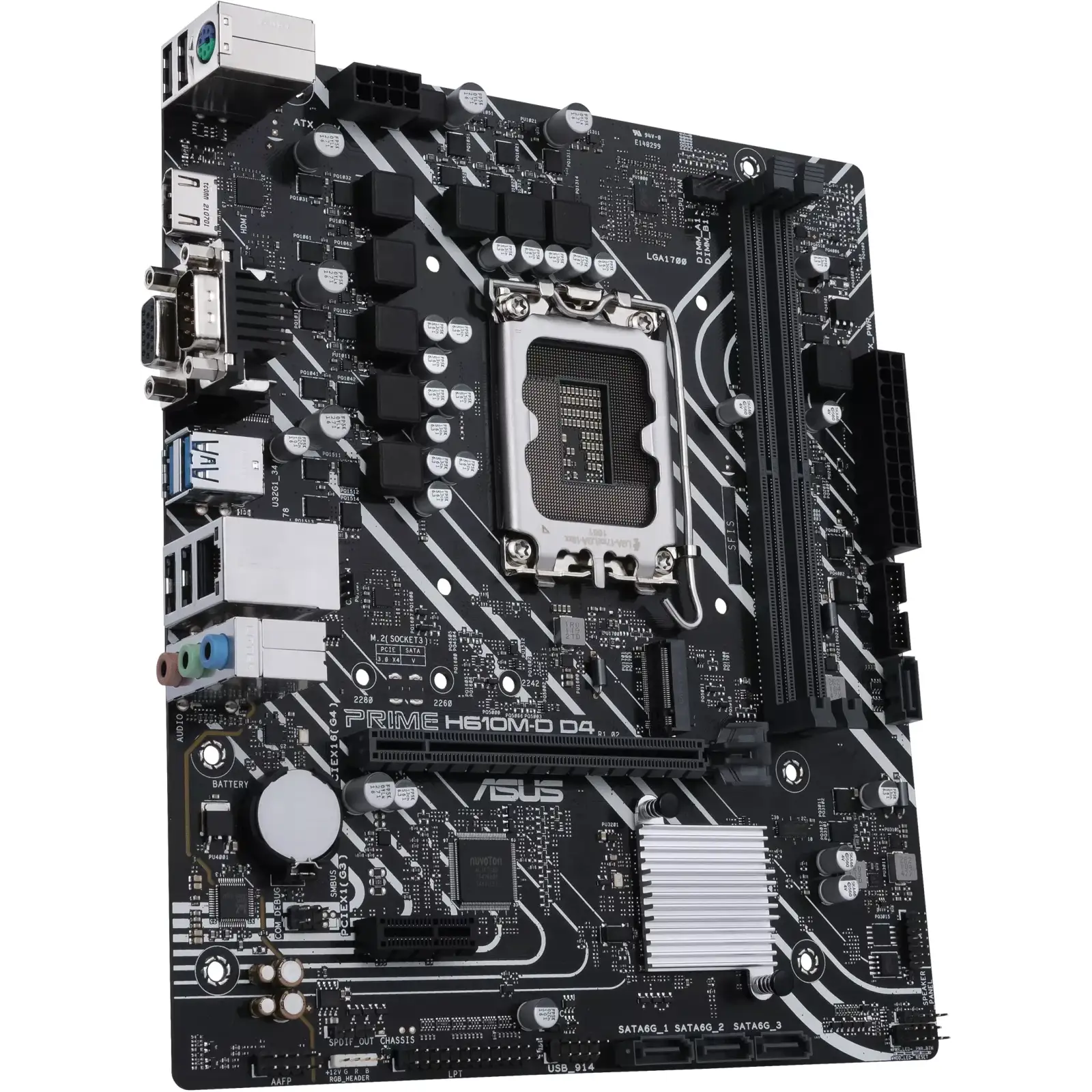 Материнская плата Asus Prime H610M-D D4 s-1700 UA