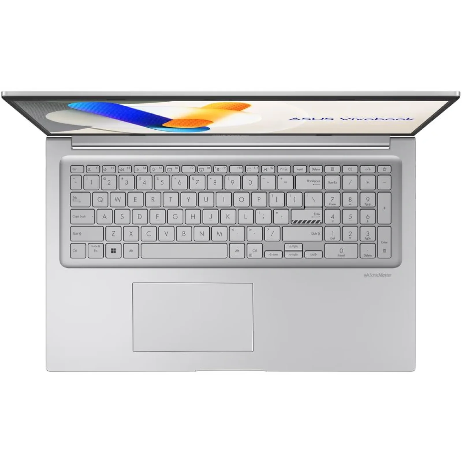 Ноутбук ASUS Vivobook 17 X1704VA Cool Silver (90NB10V1-M00V40) UA