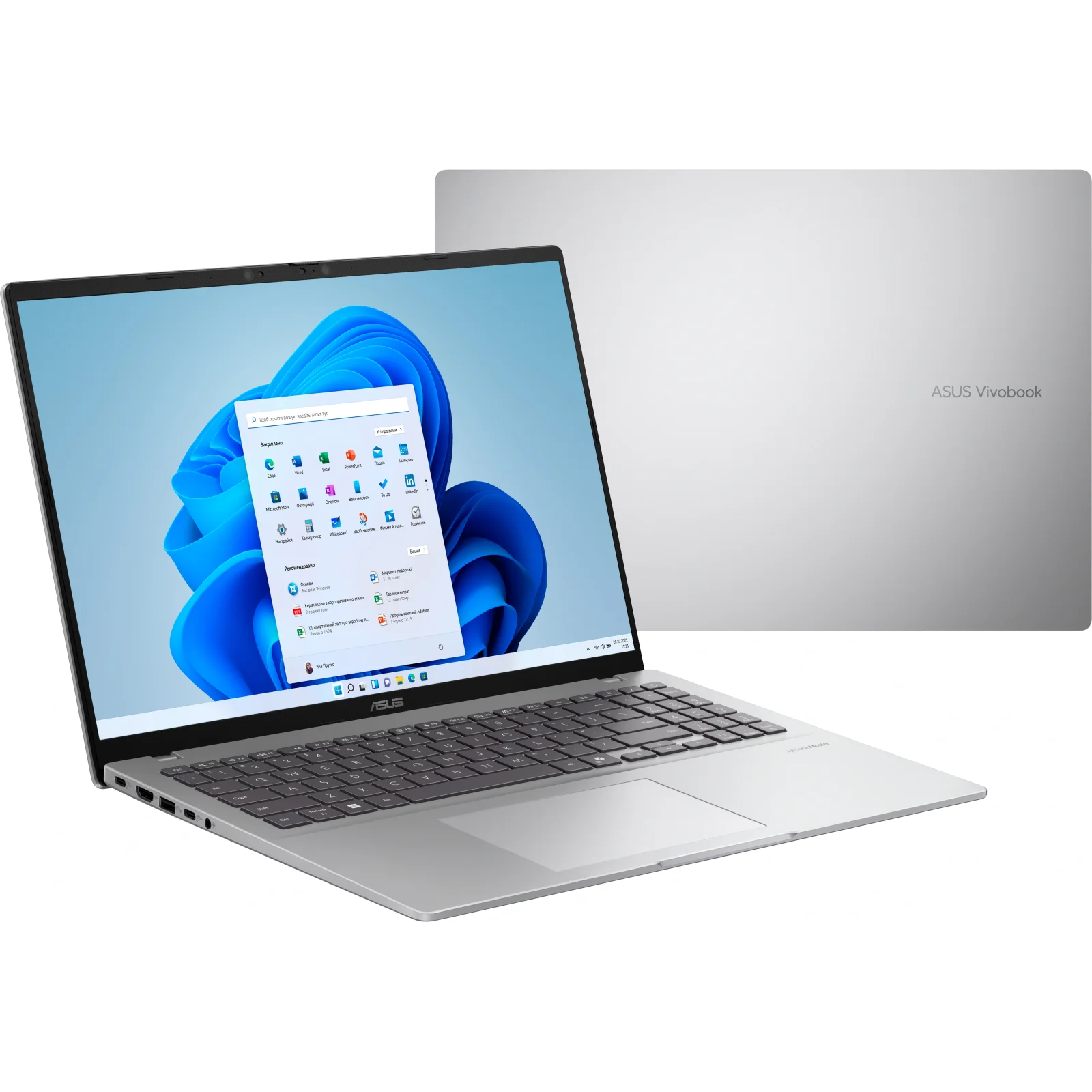 Ноутбук ASUS Vivobook 16 X1607QA-MB055W Cool Silver (90NB15Z2-M004X0) UA