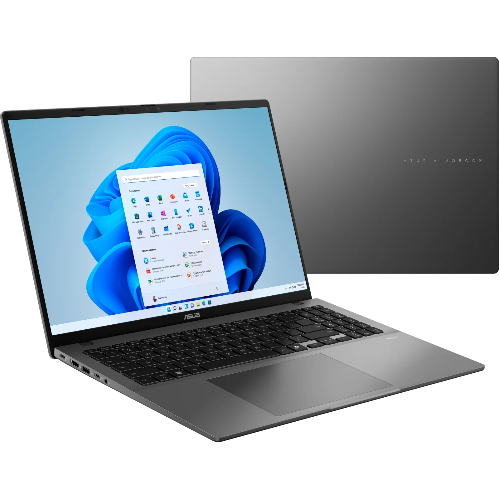 Ноутбук ASUS Vivobook S16 S3607QA Matte Gray (90NB16C2-M000P0) UA