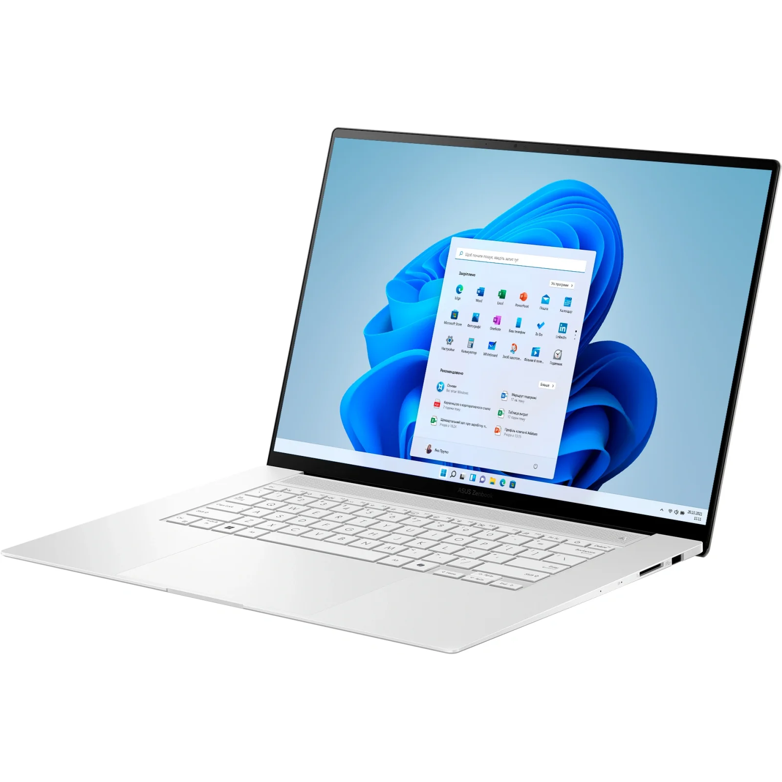 Ноутбук ASUS Zenbook S 16 UM5606KA Scandinavian White (90NB1522-M000K0) UA