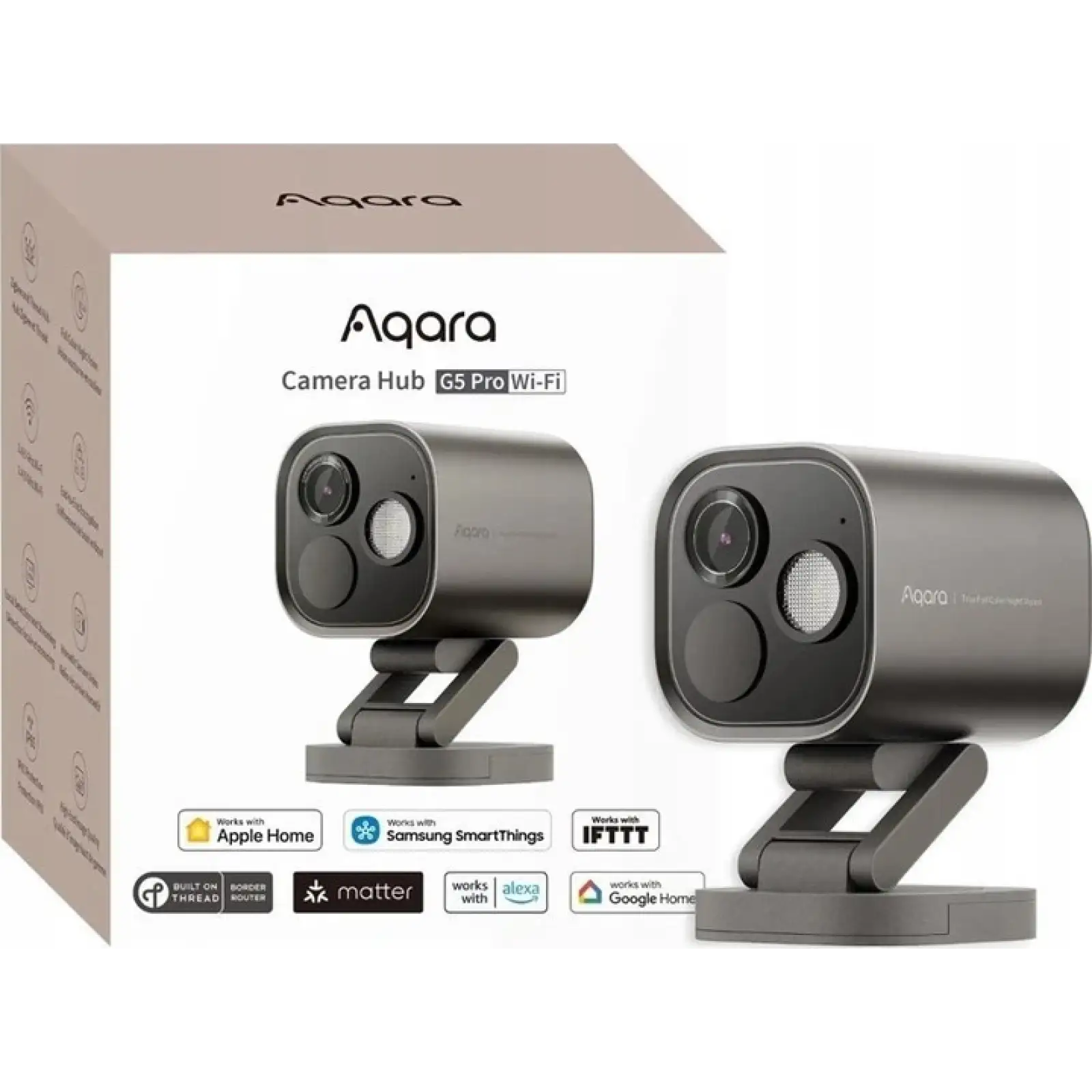 Камера Aqara G5 Pro Wi-Fi (CH-C07D Shadow Gray) UA