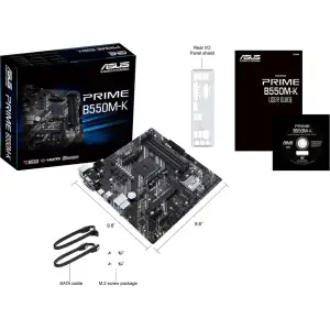 Материнская плата ASUS PRIME B550M-K s-AM4 UA