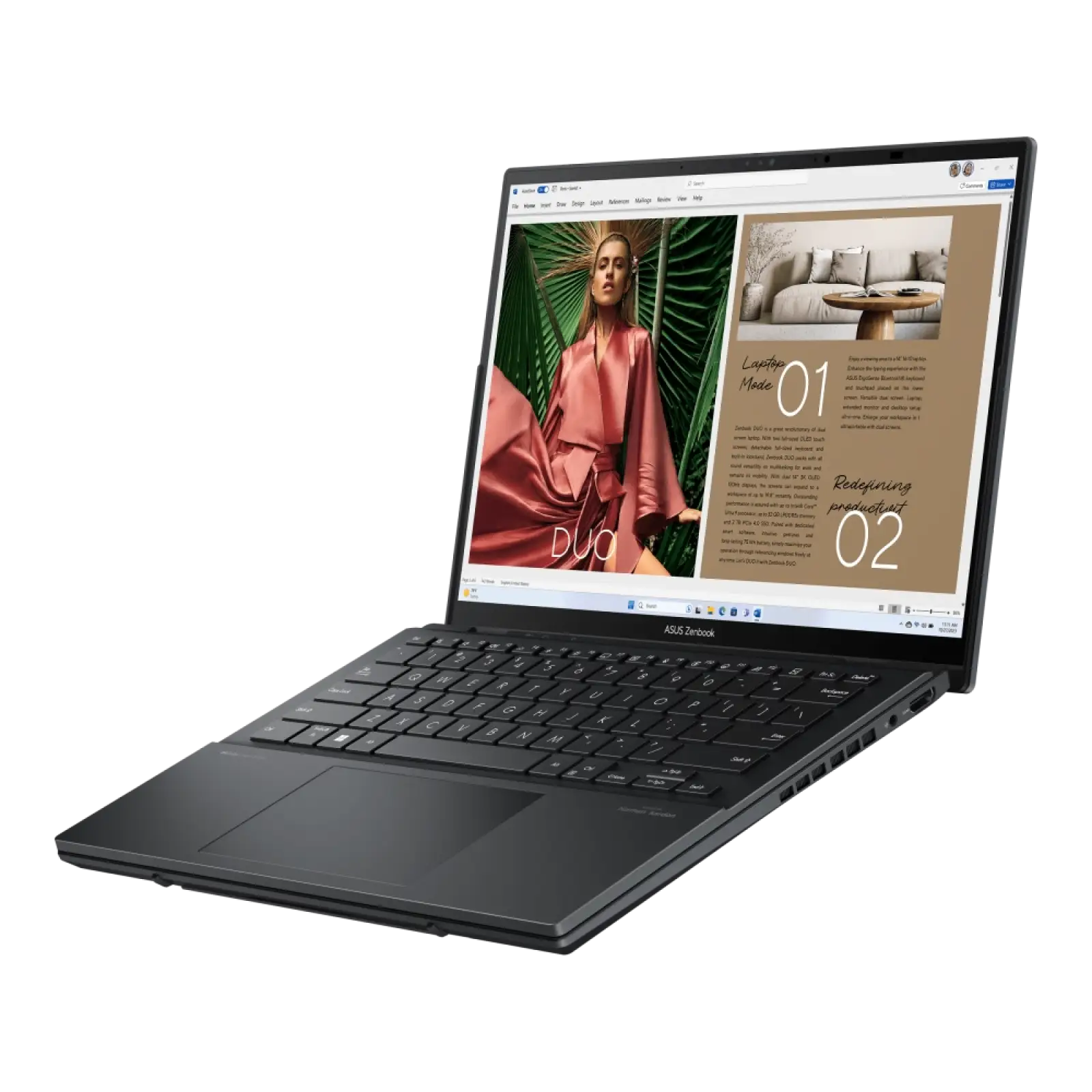 Ноутбук ASUS Zenbook Duo UX8406CA-QL047X (90NB14X1-M001P0) UA