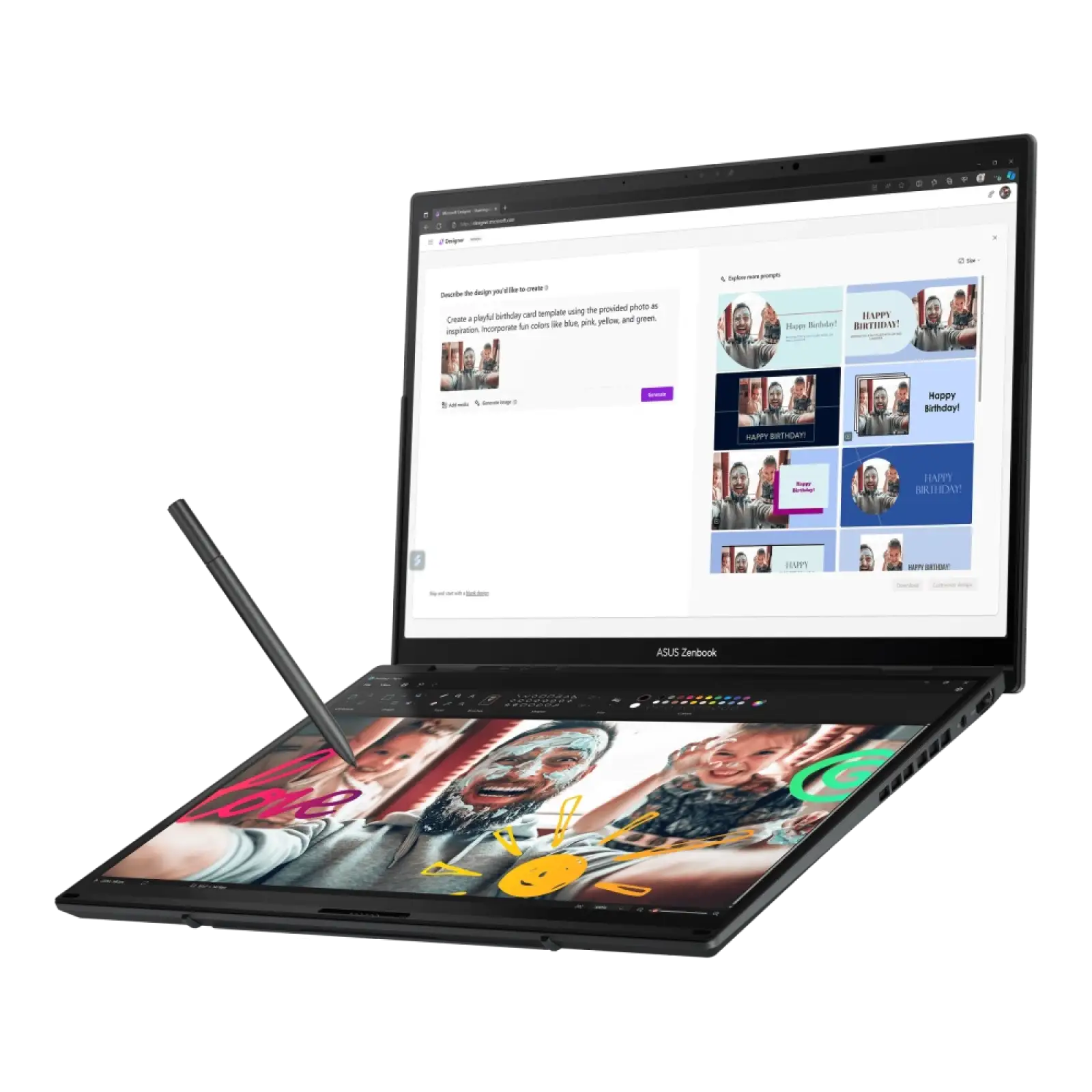 Ноутбук ASUS Zenbook Duo UX8406CA-QL047X (90NB14X1-M001P0) UA