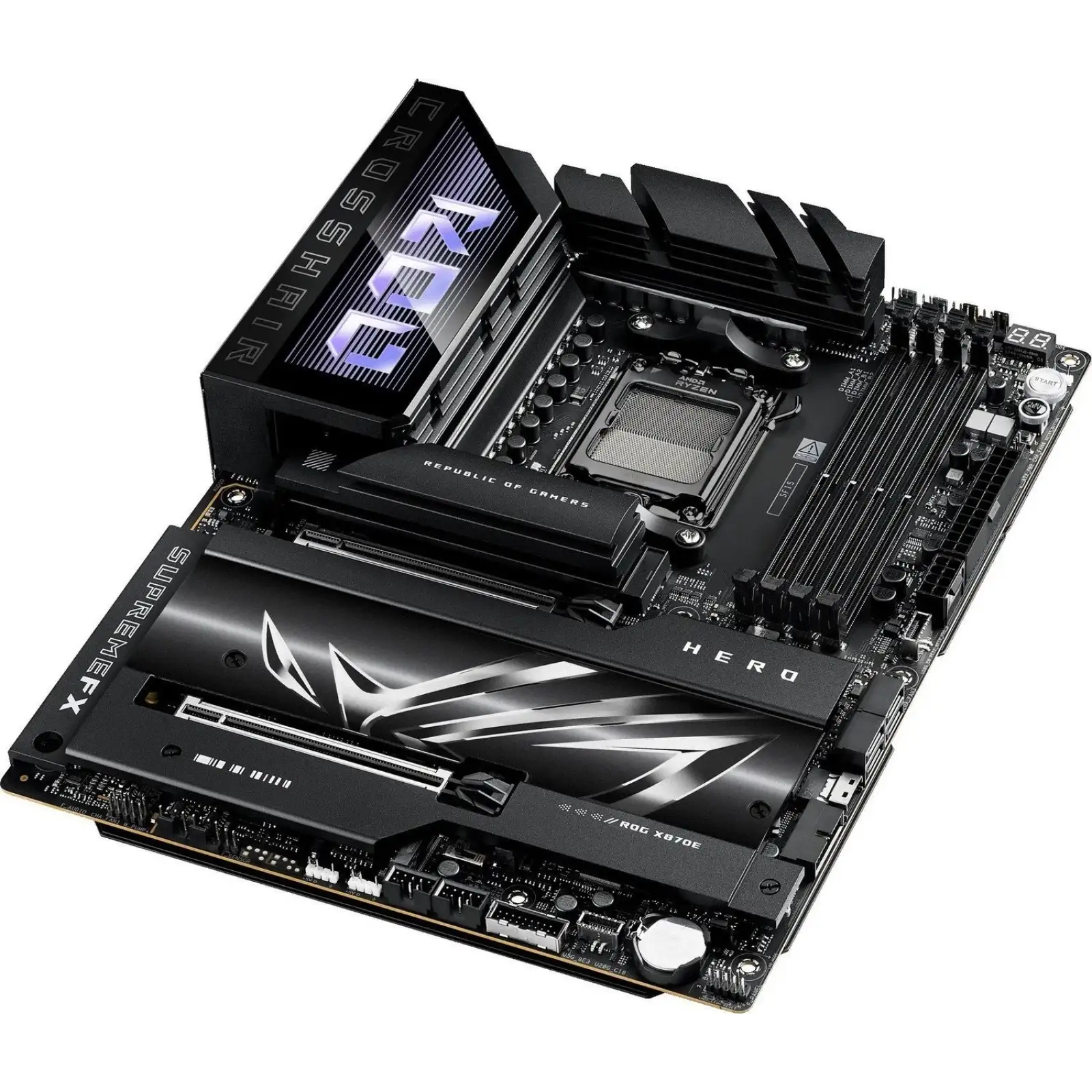 Материнська плата Asus ROG Crosshair X870E Hero s-AM5